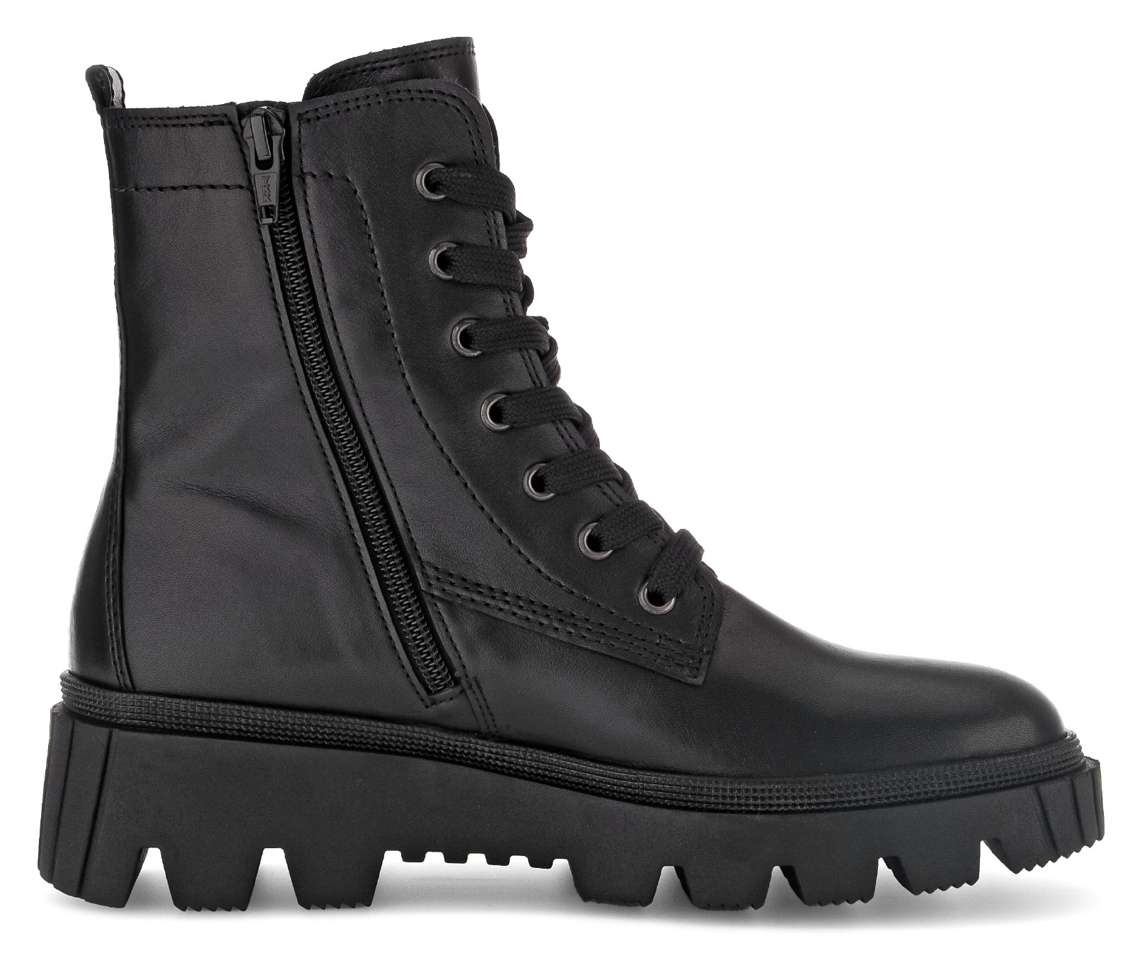 Gabor Schnürboots, Plateau, Schnürstiefelette, Chunky Boots mit Innenreissverschluss