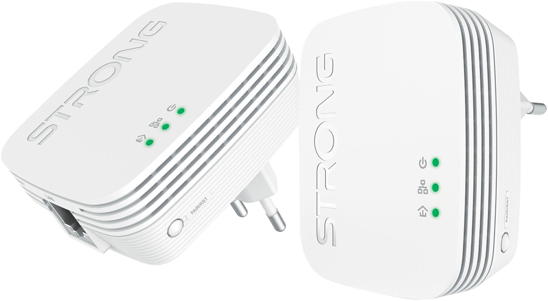 Strong Reichweitenverstärker »Powerline MINI 1000 Mbit/s Set (3 Einheiten)«, (3 St.)