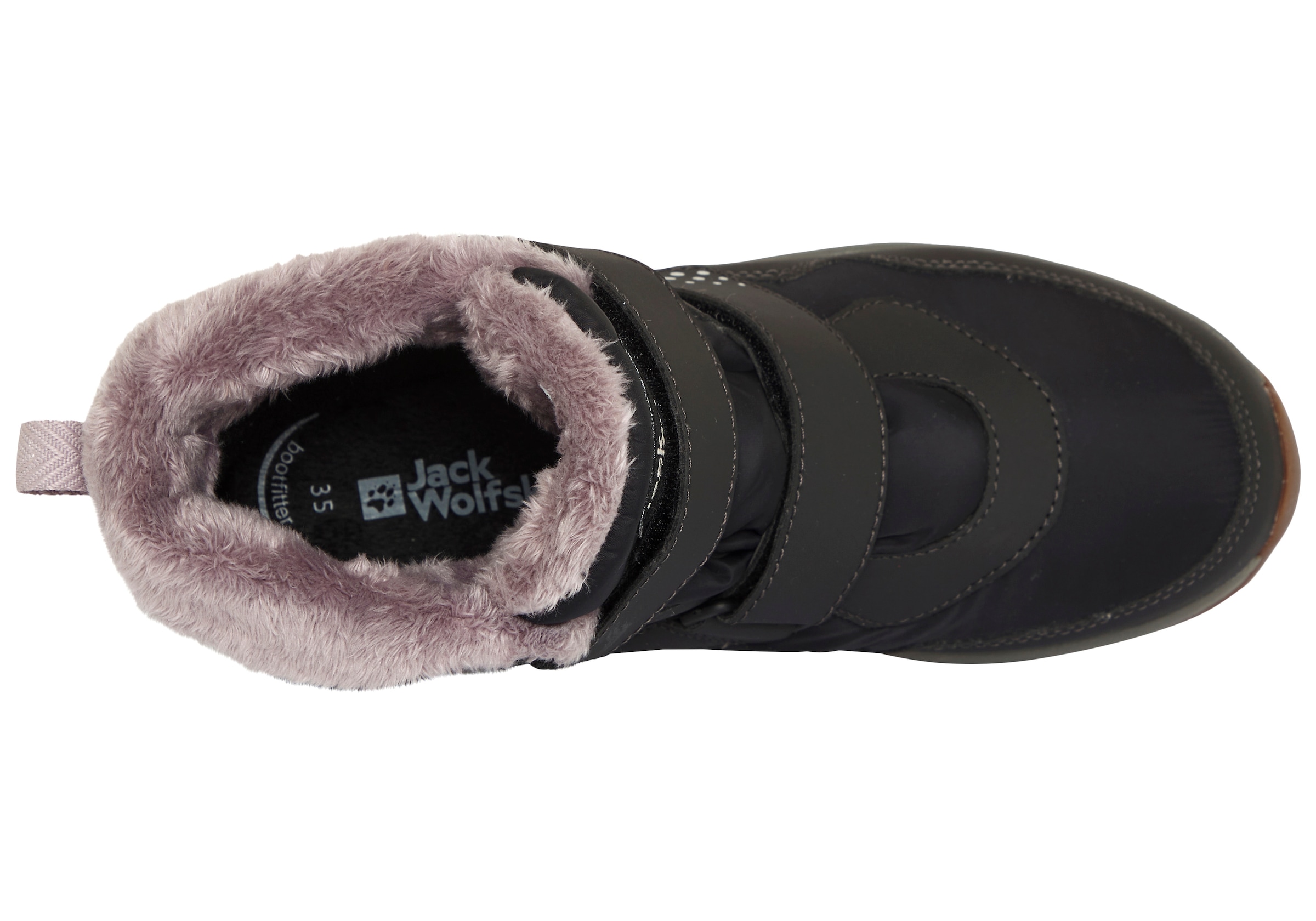 Jack Wolfskin Winterboots »POLAR BEAR-G TEXAPORE MID VC K«  Snowboots, Winterstiefel, Winterschuhe, wasserdicht & gefüttert