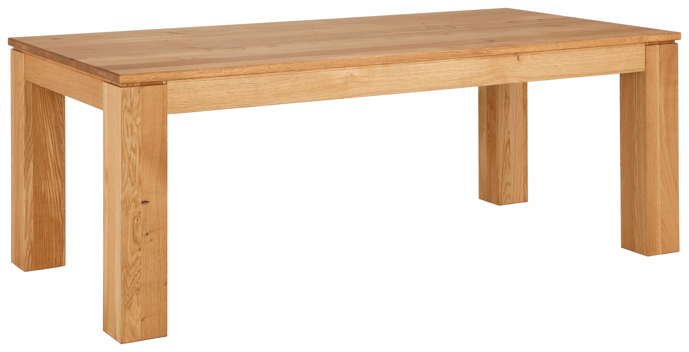 Image of Premium collection by Home affaire Esstisch »Bremen«, aus rustikaler Eiche, wahlweise mit Auszugsfunktion bei Ackermann Versand Schweiz