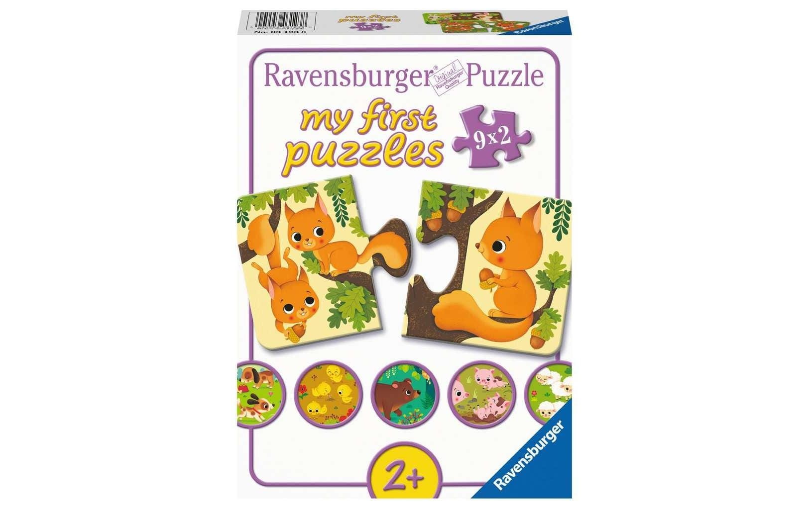 Image of Ravensburger Puzzle »Tiere und ihre Kinder«, (18 tlg.) bei Ackermann Versand Schweiz
