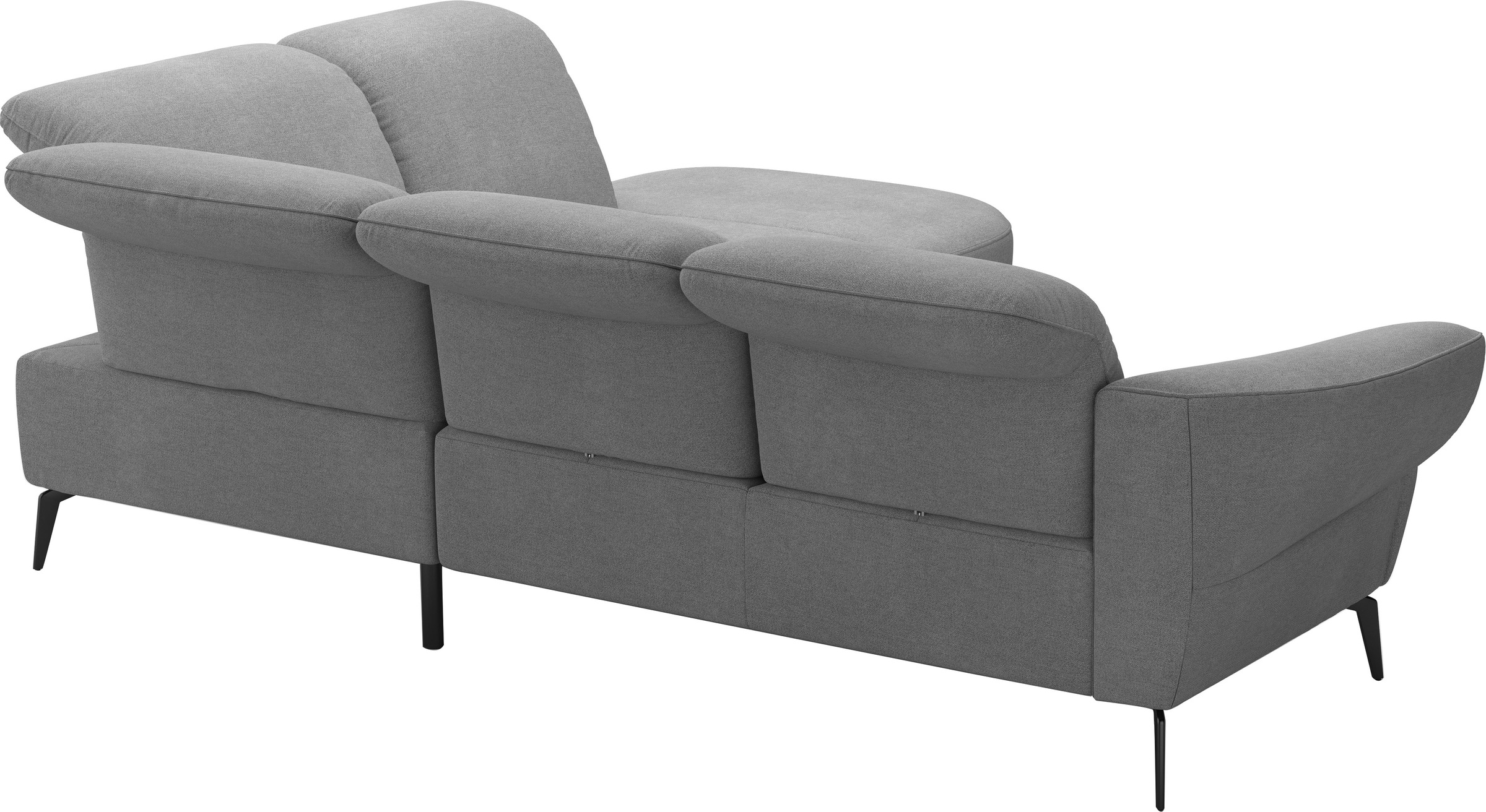 sit&more Ecksofa »Dance, L-Form, inkl. Sitztiefenverstellung«, inkl. Click&Seat, optional mit Kopfteilverstellung