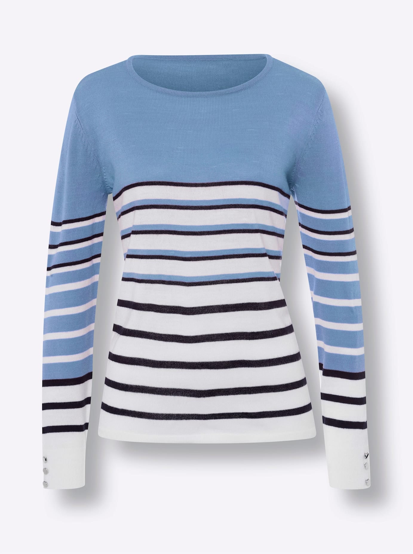 Classic Basics Streifenpullover »Langarm-Pullover«