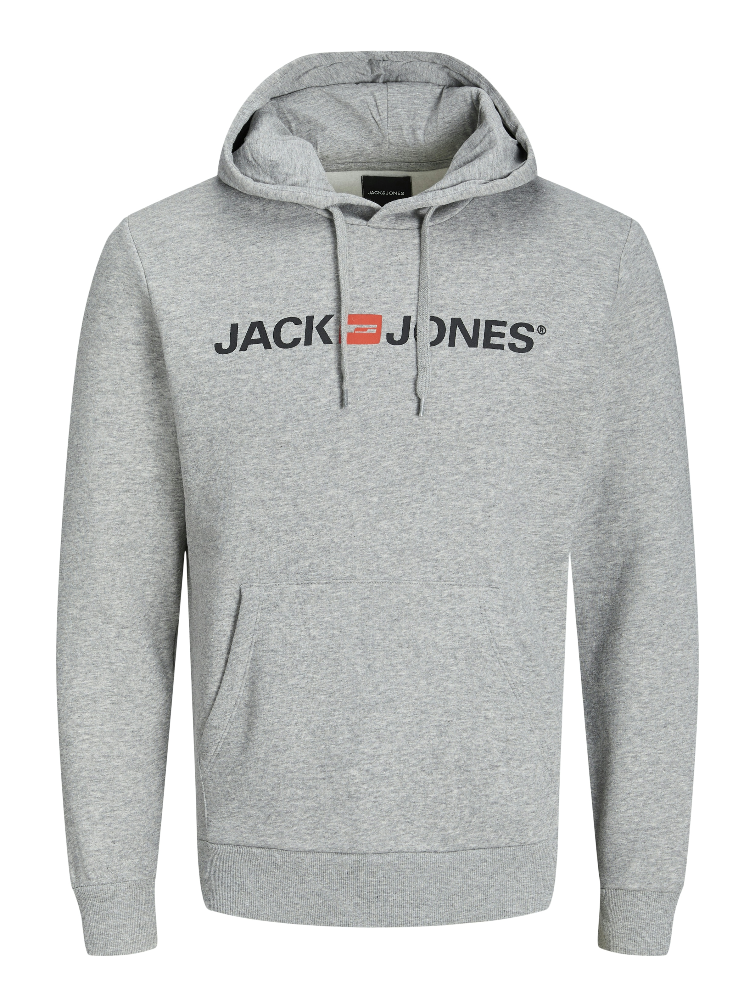 Jack & Jones Kapuzensweatshirt »JJECORP Hoodie mit Logo und hohem Tragekomfort« bedruckt, casual, regular fit, Baumwollmischung, Rundhals