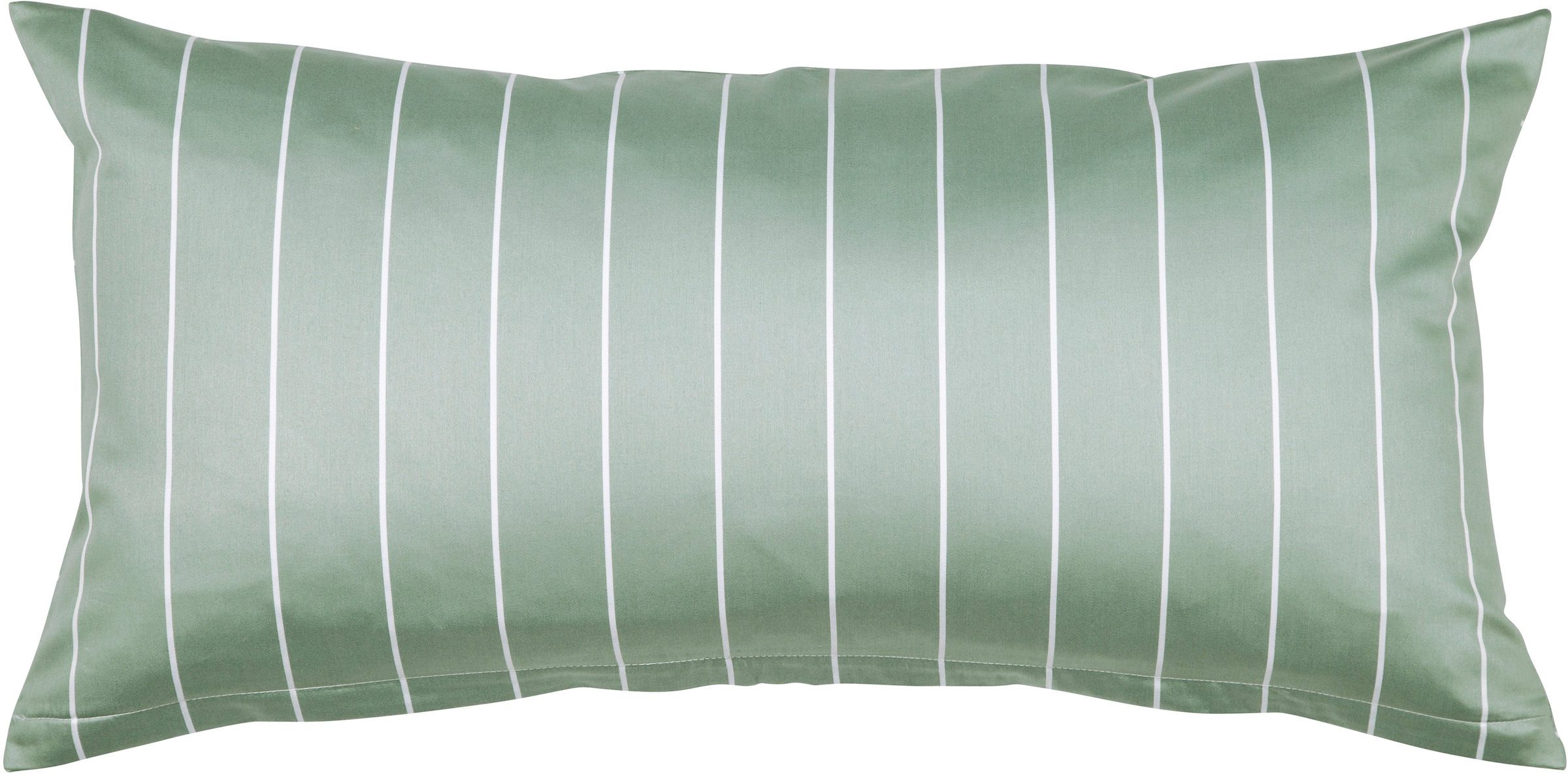 Janine Kissenbezug »modernclassic 39025, Mako-Satin aus 100% Baumwolle«, (2 St.), mit Reissverschluss, in Gr. 40x80 oder 80x80 cm, mit Karos und Streifen