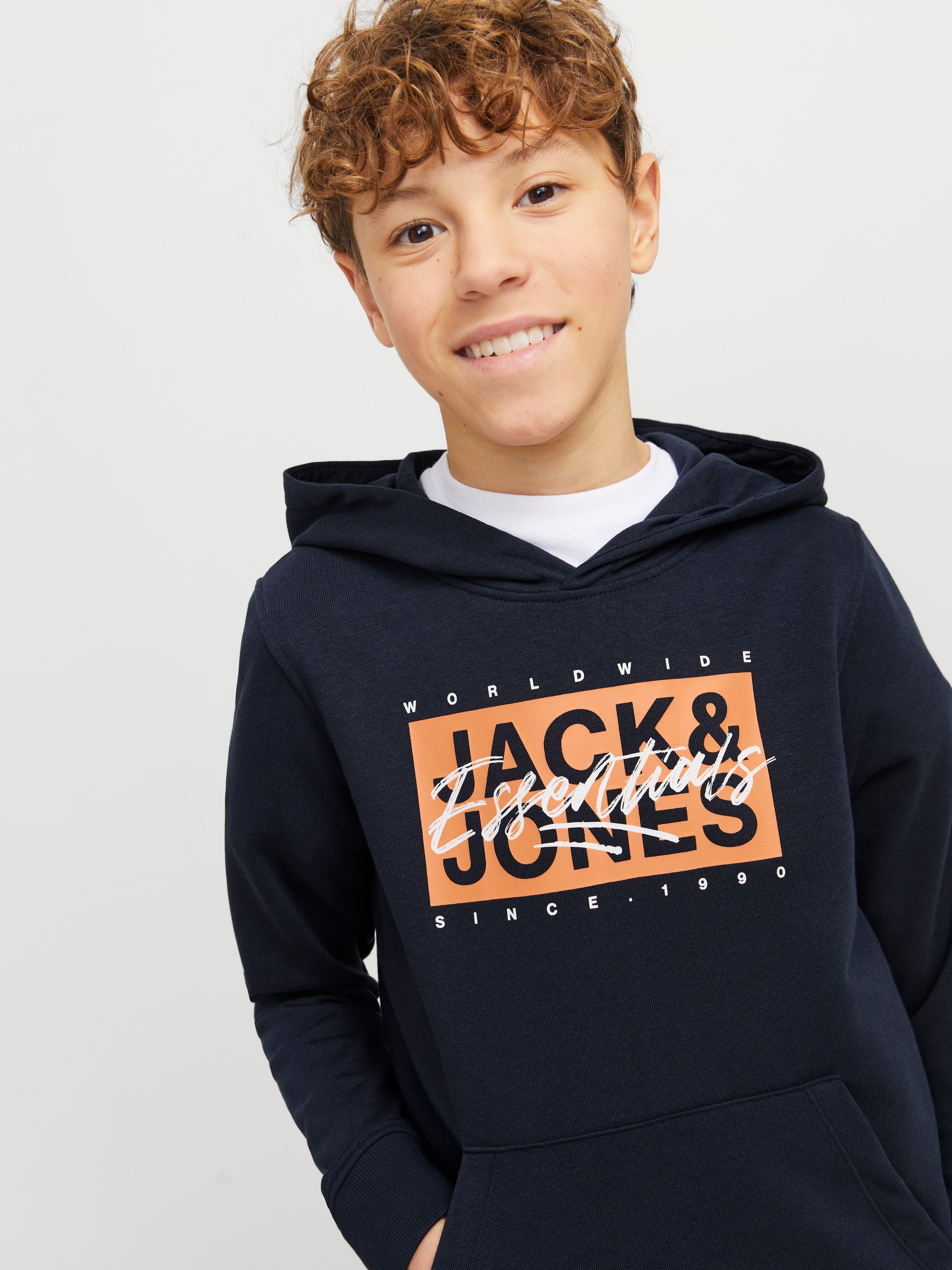 Jack & Jones Junior Kapuzensweatshirt »JJCOLTON SWEAT HOOD JNR«