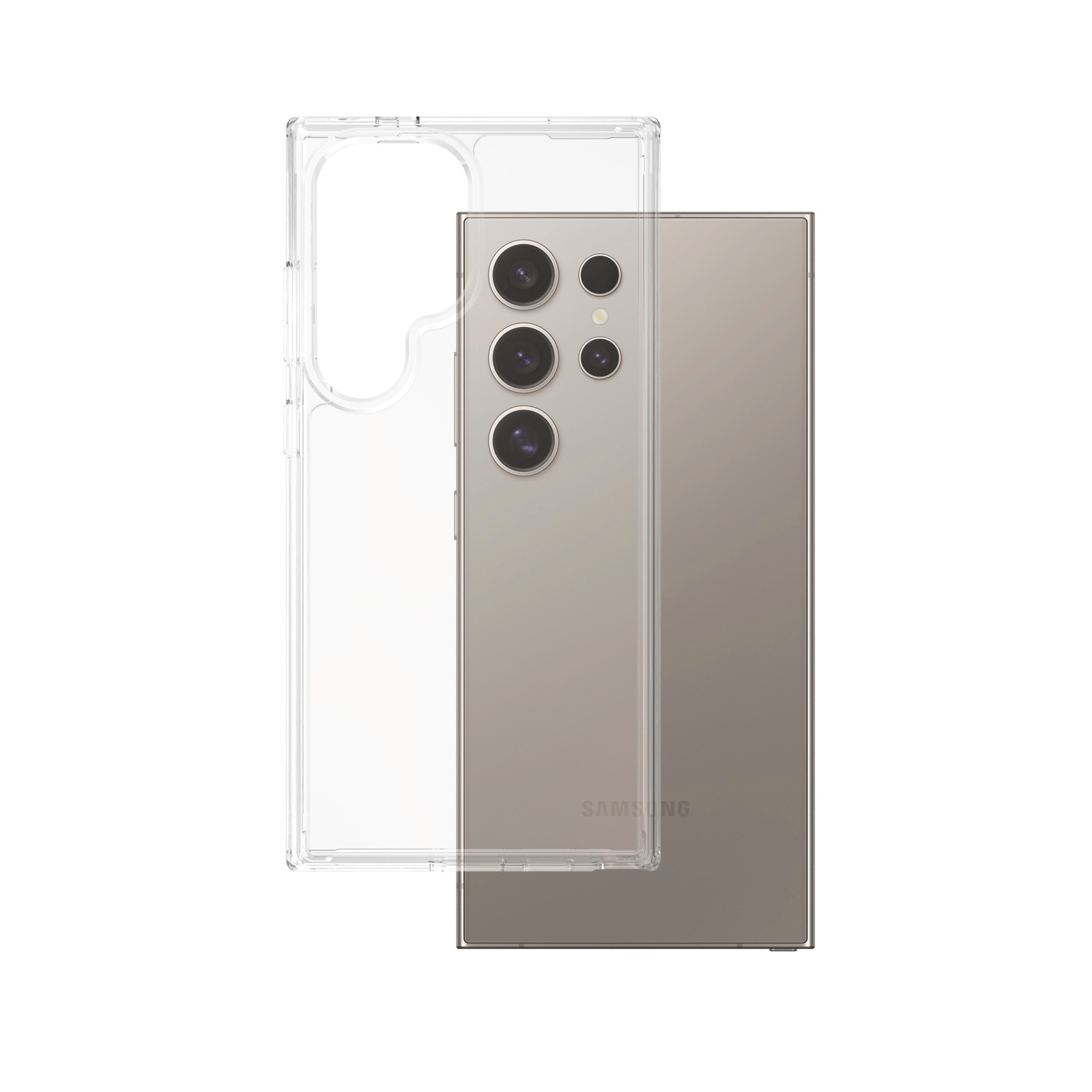 CARE by PanzerGlass Handyhülle »Slim X-Ray Case für Samsung Galaxy S25 Ultra«, Backcover, Schutzhülle, Handyschutzhülle, Case, Schutzcase, stossfest