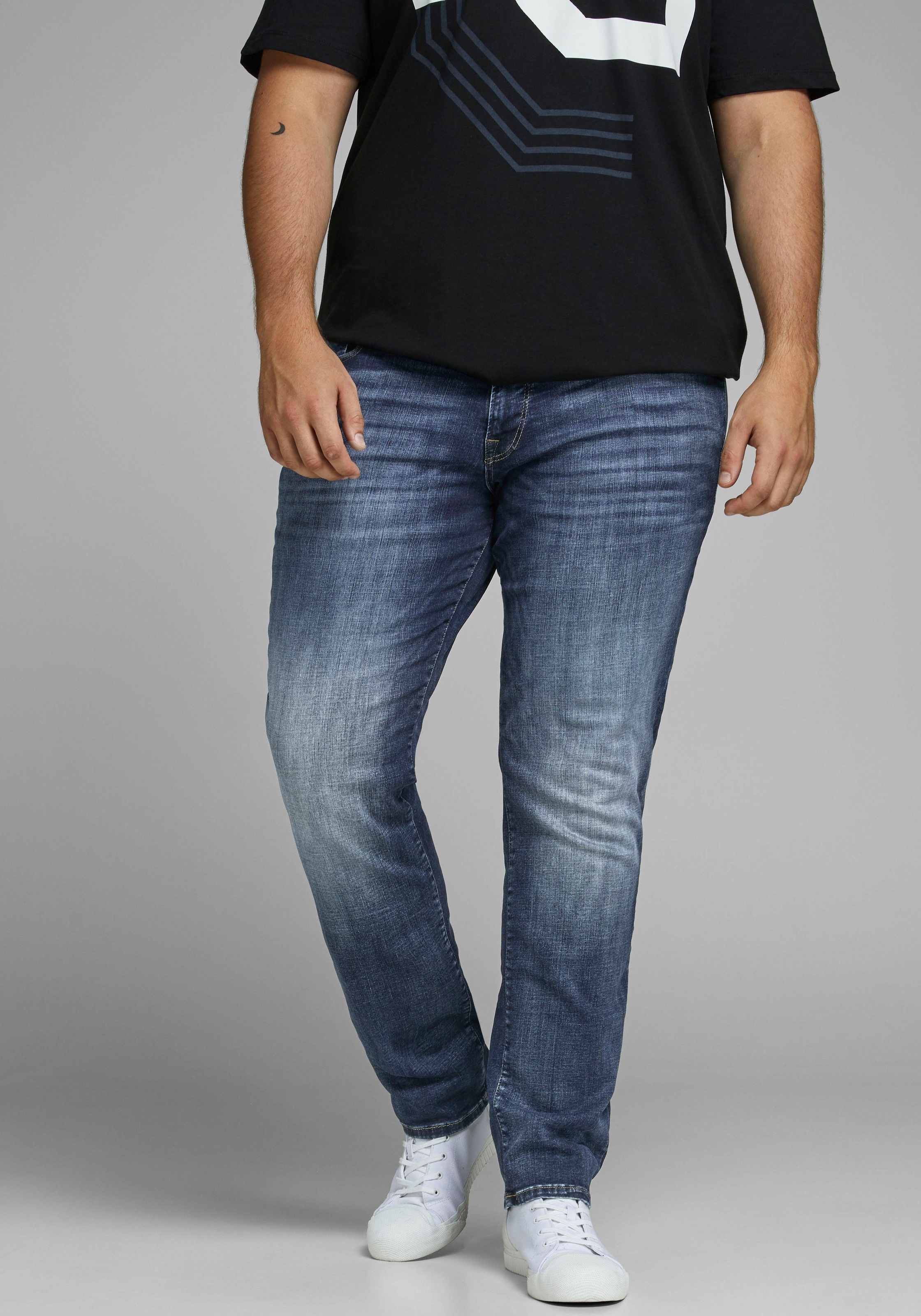 Image of Jack & Jones PlusSize Slim-fit-Jeans »Tim Icon«, bis Jeans Weite 52 bei Ackermann Versand Schweiz
