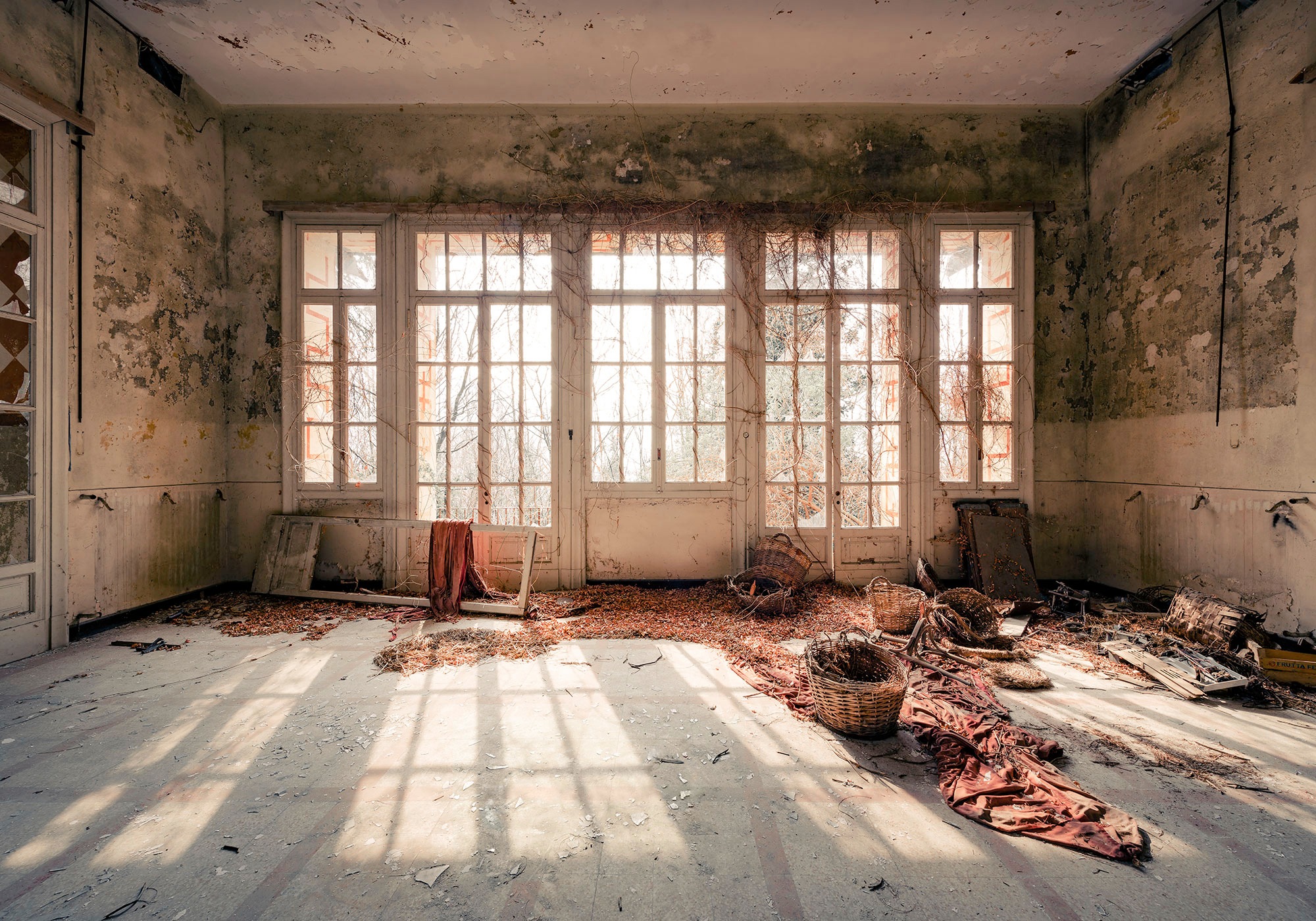 Image of Komar Vliestapete »Still Life«, bedruckt-Barock-Destroyed-Effekte, lichtbeständig und wasserfest bei Ackermann Versand Schweiz