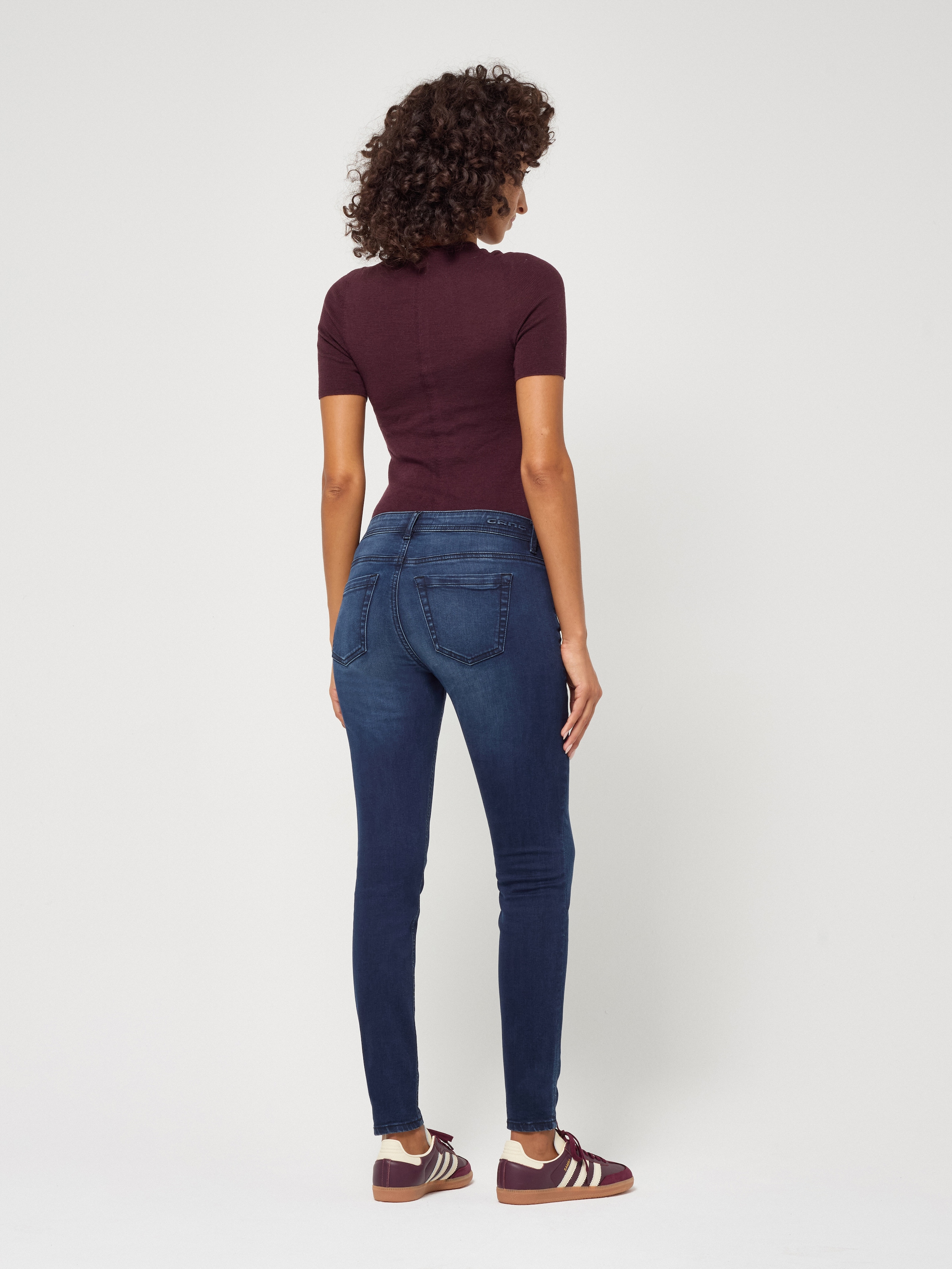 GANG Skinny-fit-Jeans »94FAITH CROPPED« mit verkürzter Beinlänge