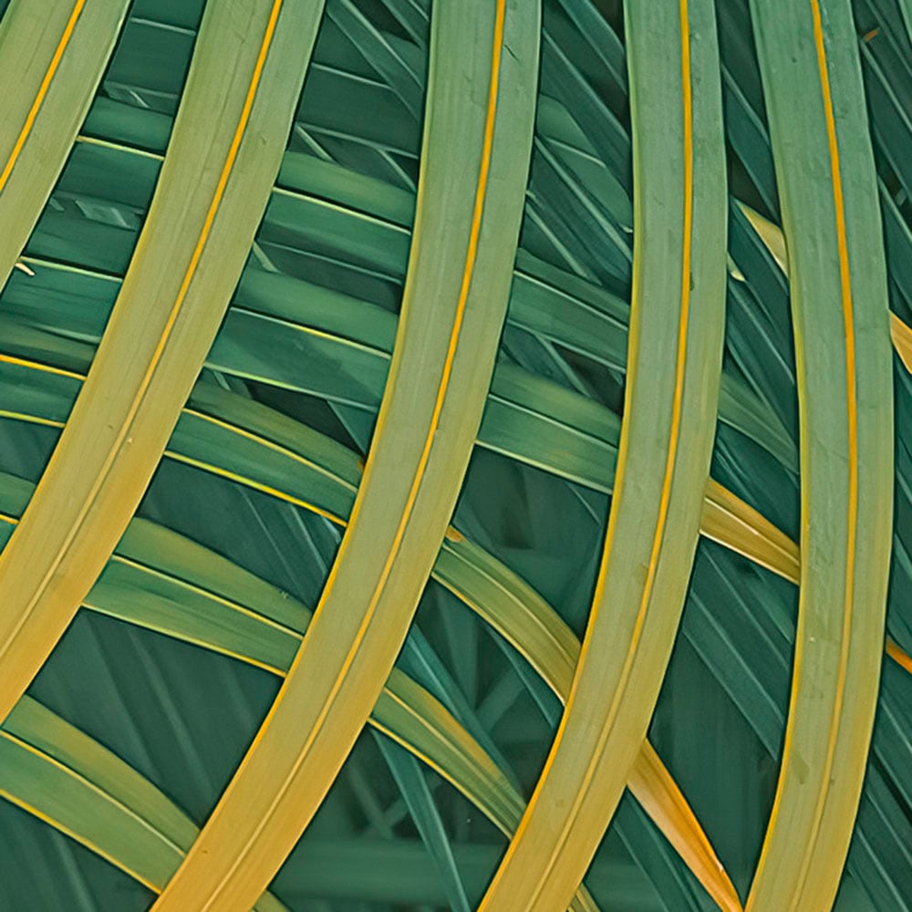 Komar Fototapete »Digitaldruck Vlies - Neon Fern - Grösse 200 x 250 cm«, bedruckt, Wohnzimmer, Schlafzimmer