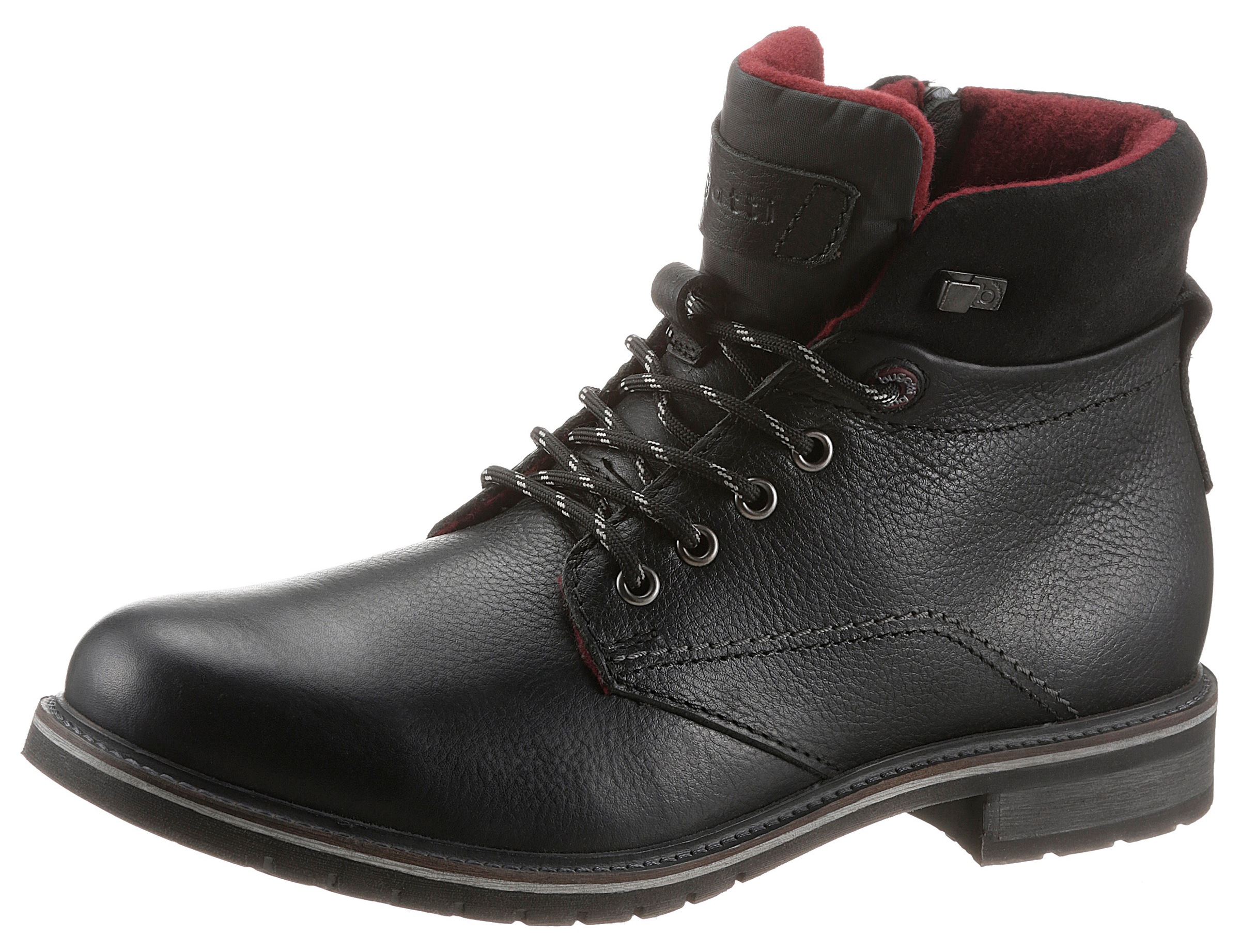 Image of bugatti Schnürstiefelette »ENRICO«, mit gepolstertem Schaftrand bei Ackermann Versand Schweiz