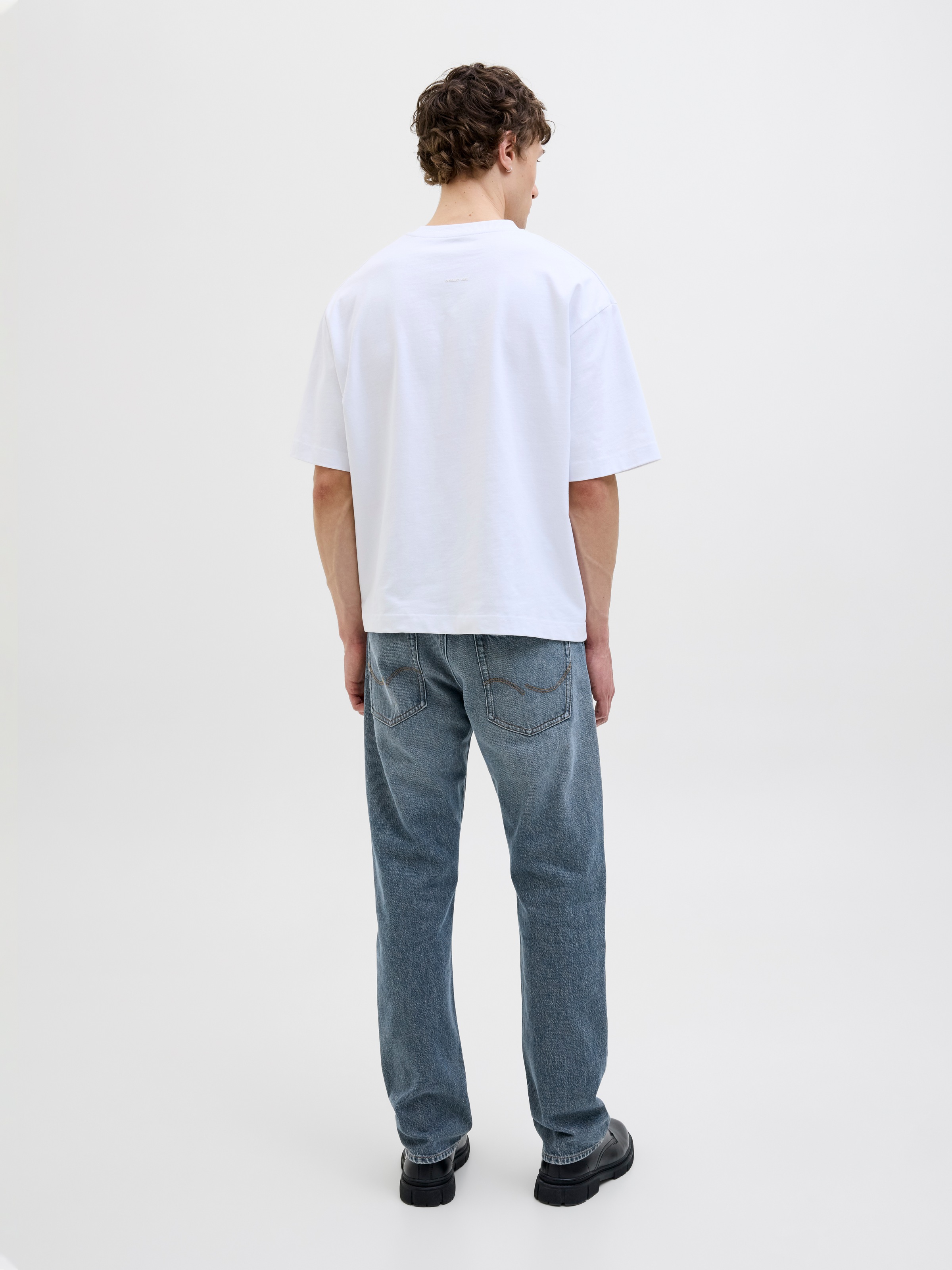 Jack & Jones Loose-fit-Jeans »JJICHRIS JJORIGINAL SBD 921 SN«, mit Gürtelschlaufen