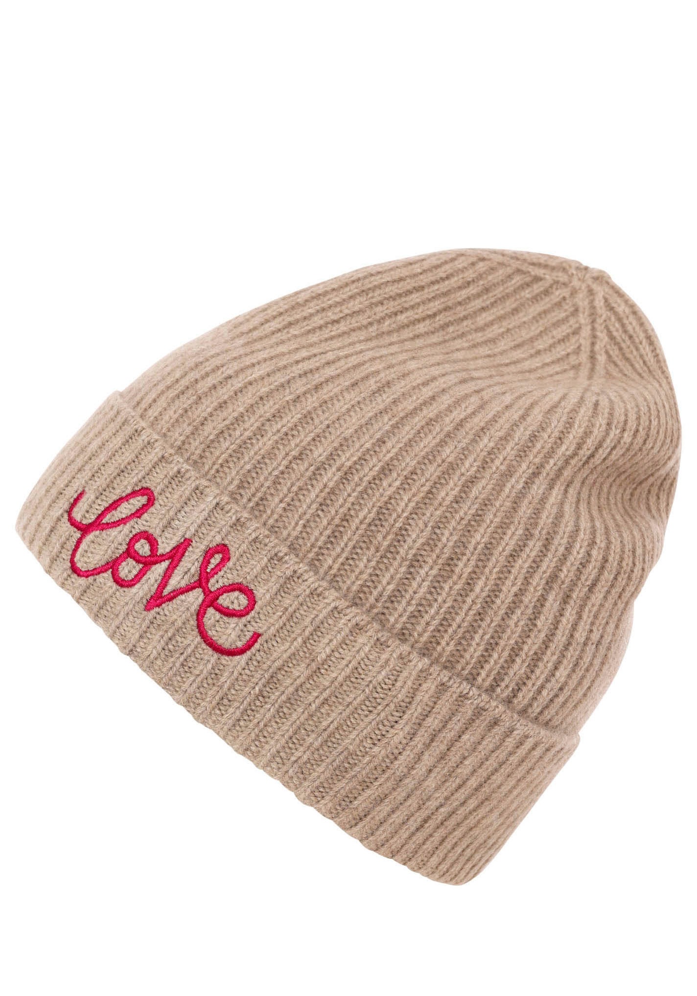 Zwillingsherz Beanie »Beanie mit Love Stickerei«, (Packung), mit dekorativer Stickerei