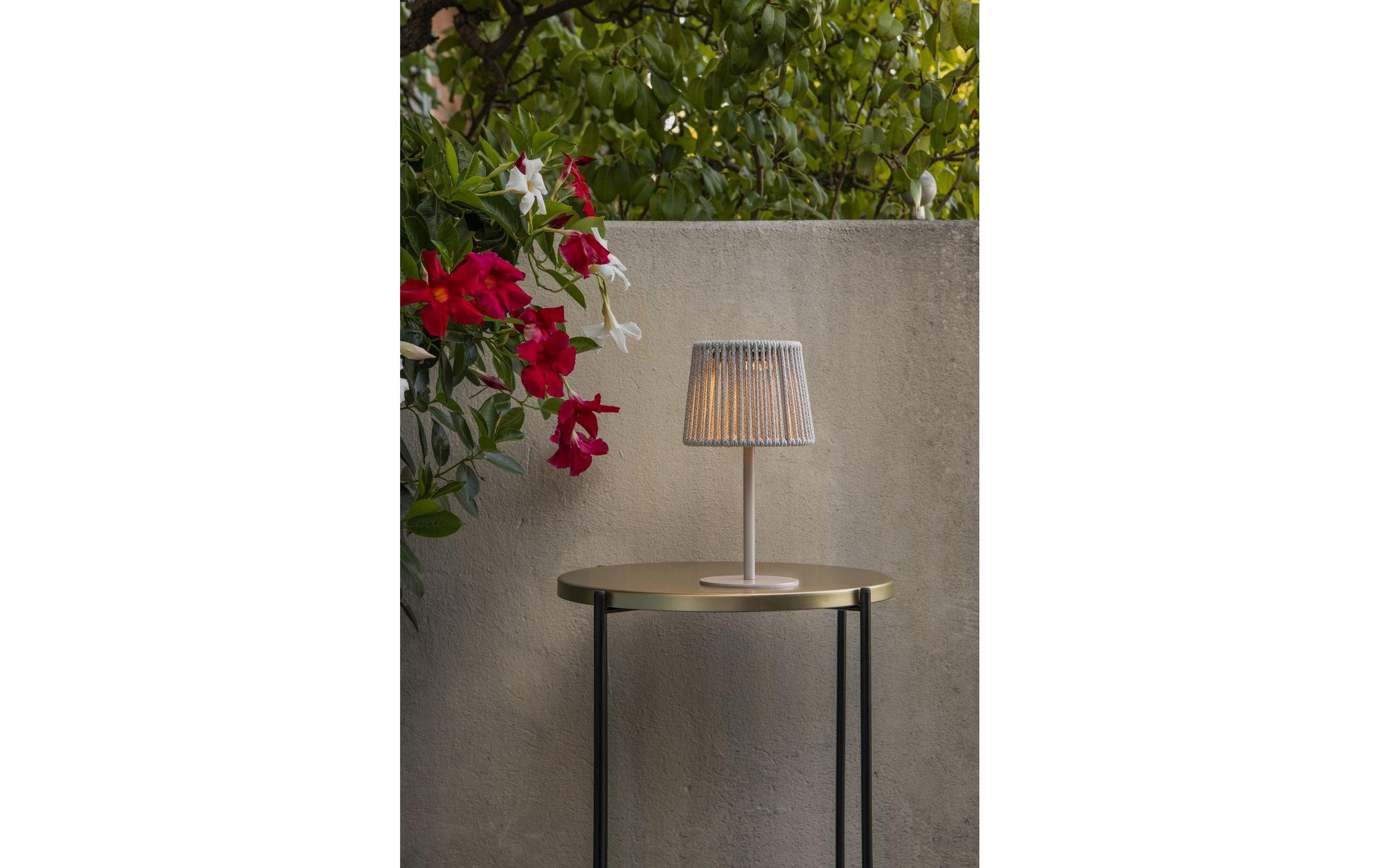 STT Lampe de table »Lino« blanc chaud