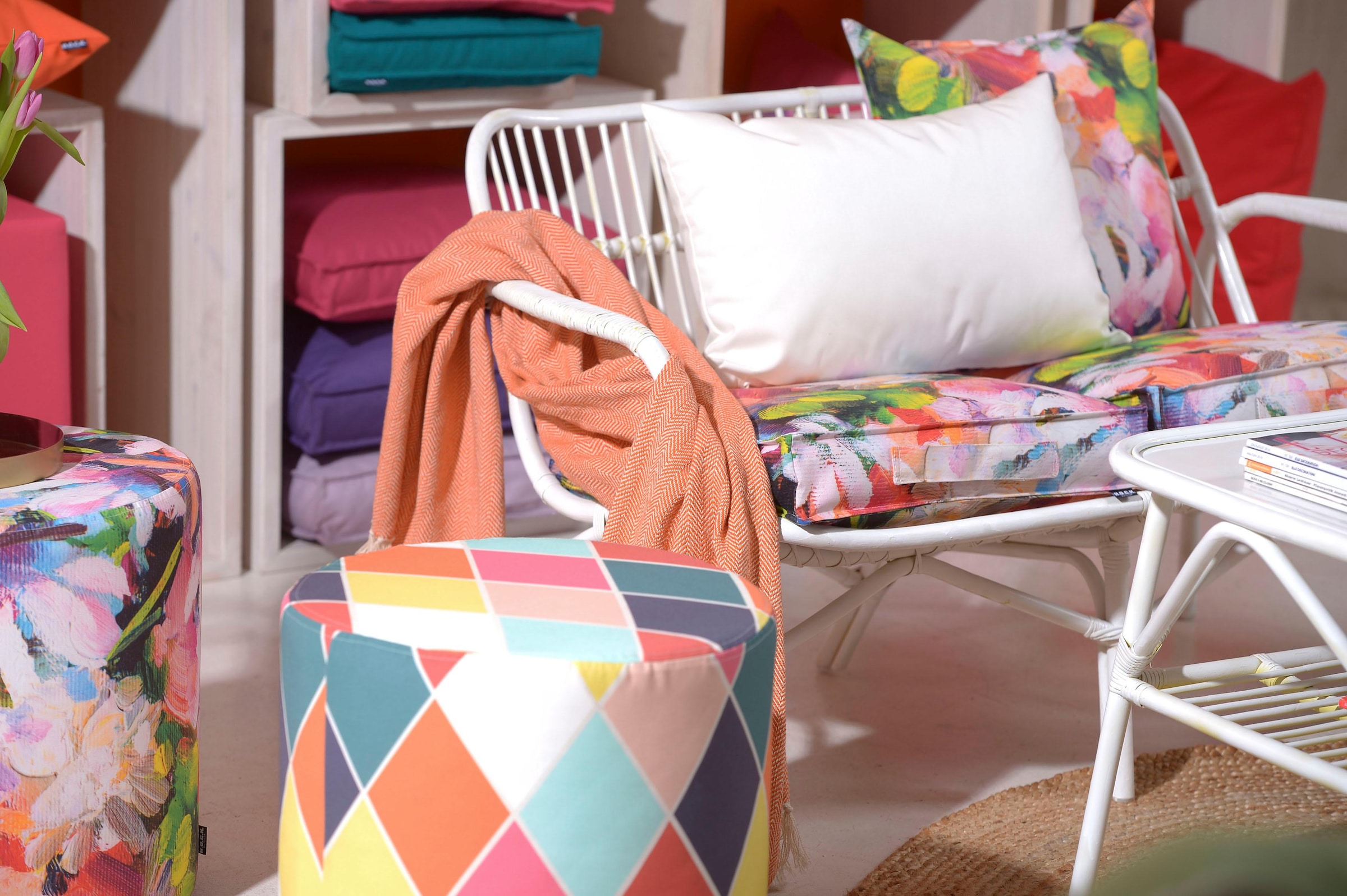 H.O.C.K. Dekokissen »Diamond« 50/50 cm, Kissenhülle mit Füllung, 1 Stück