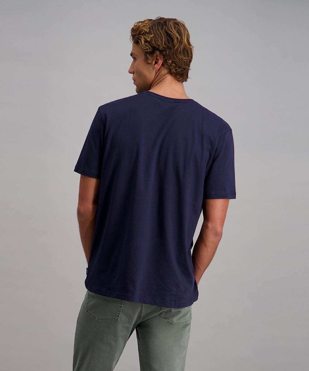 Pioneer Authentic Jeans T-shirt avec imprimé devant, col rond