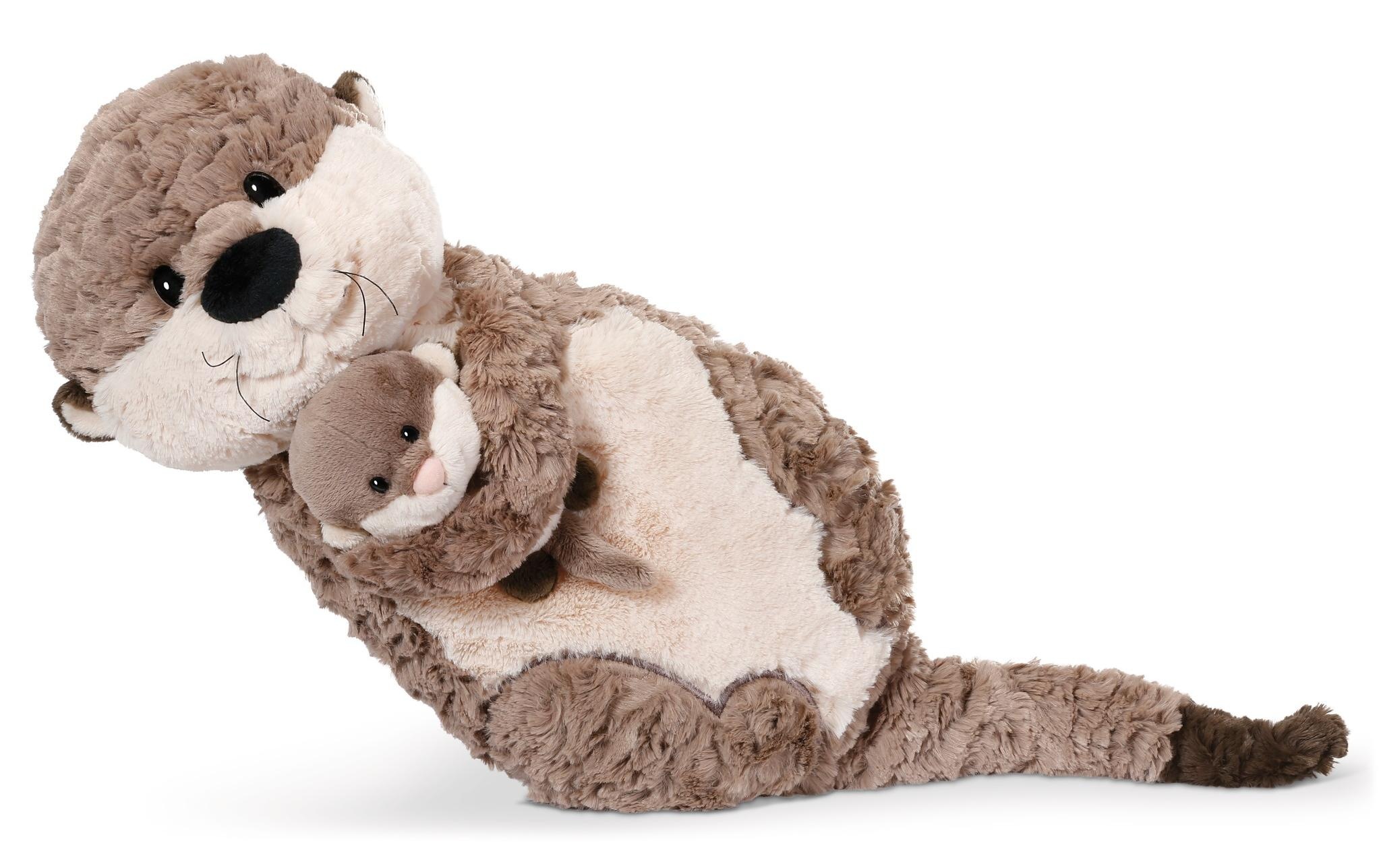 Image of Dekokissen "Nici Green Otter Oda & Odalina"
