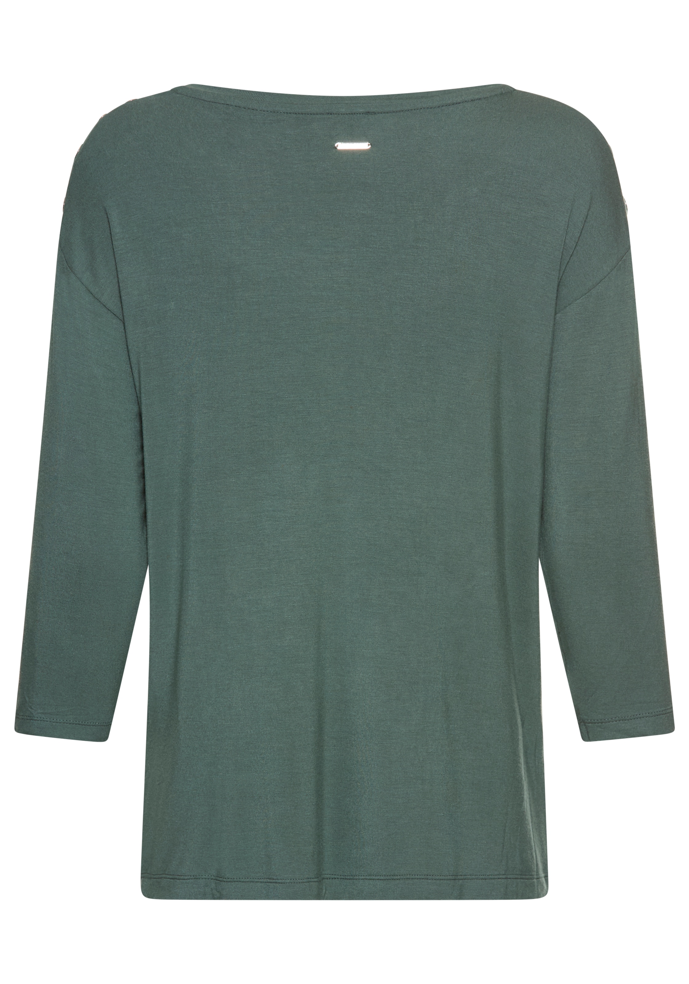 Laura Scott 3/4-Arm-Shirt, mit Metall-Ösen auf der Schulter - NEUE KOLLEKTION