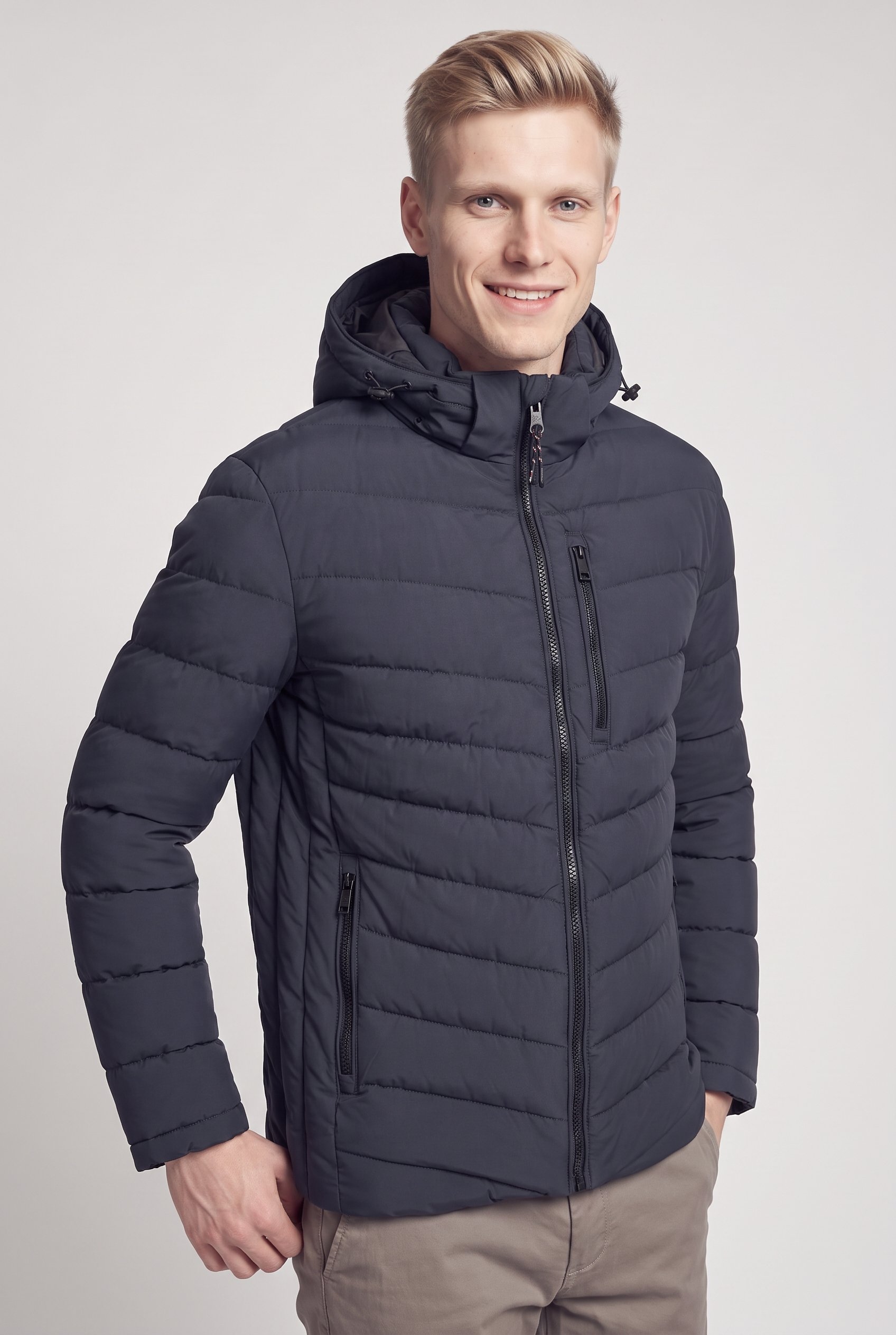 CASAMODA Veste matelassée avec capuche avec capuche / blouson d'hiver