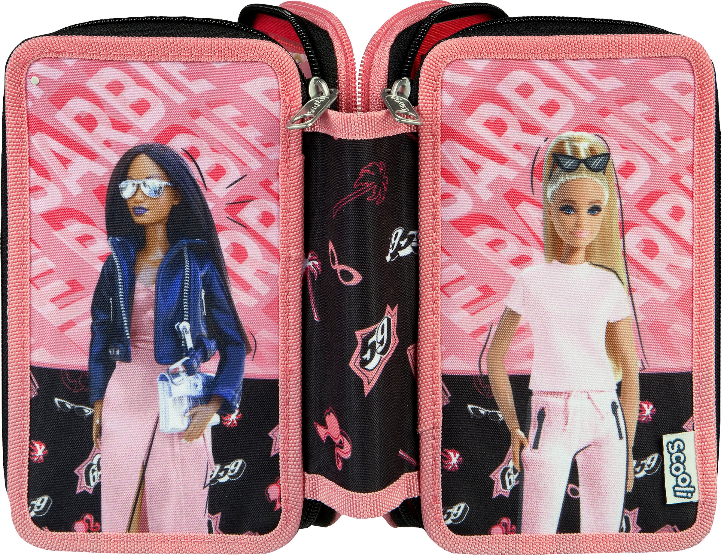 Scooli Trousse à crayons »Tripledecker, Barbie«