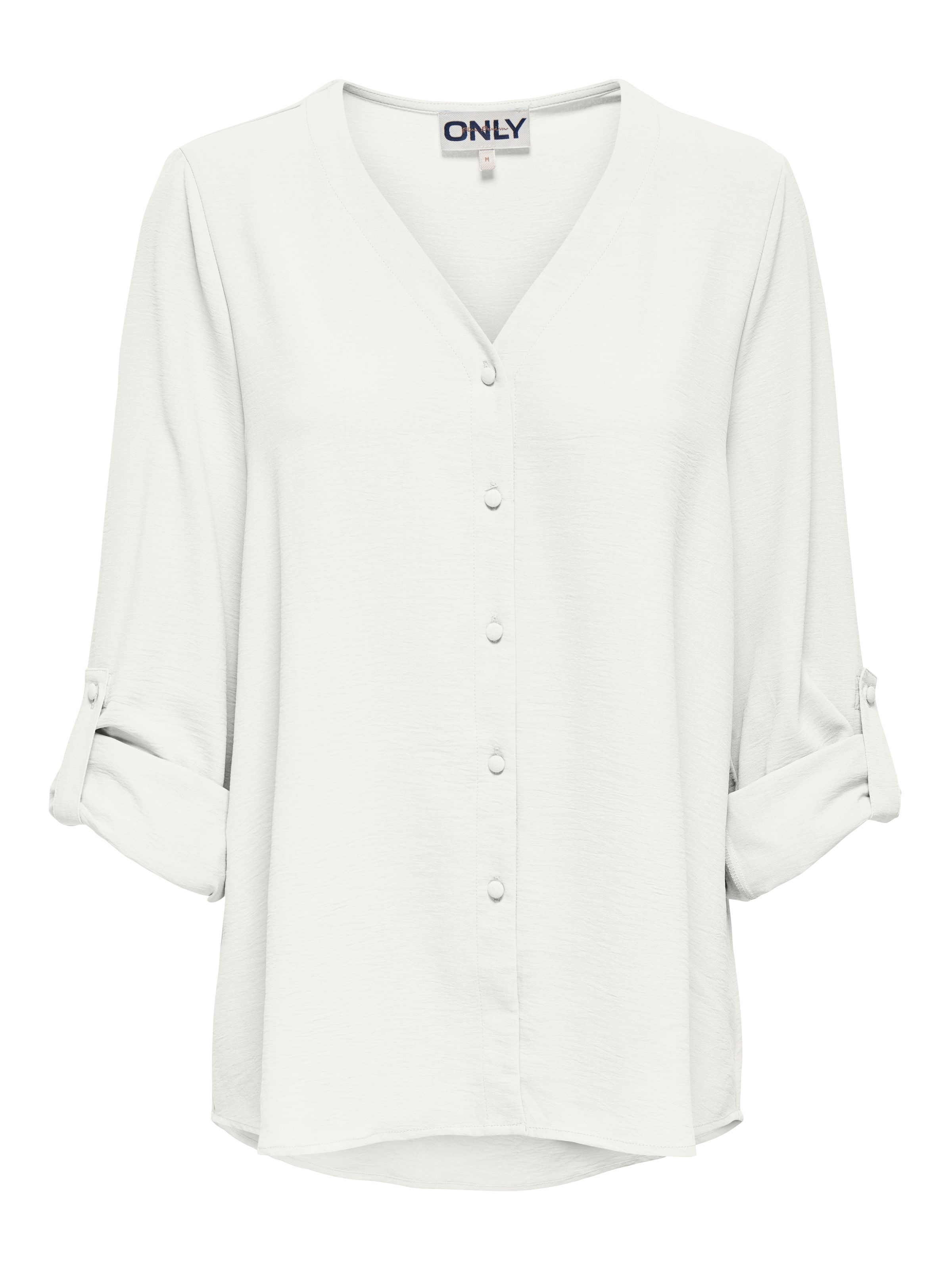 ONLY Shirtbluse »ONLJANA METTE V-NECK LS SHIRT NOOS WVN«