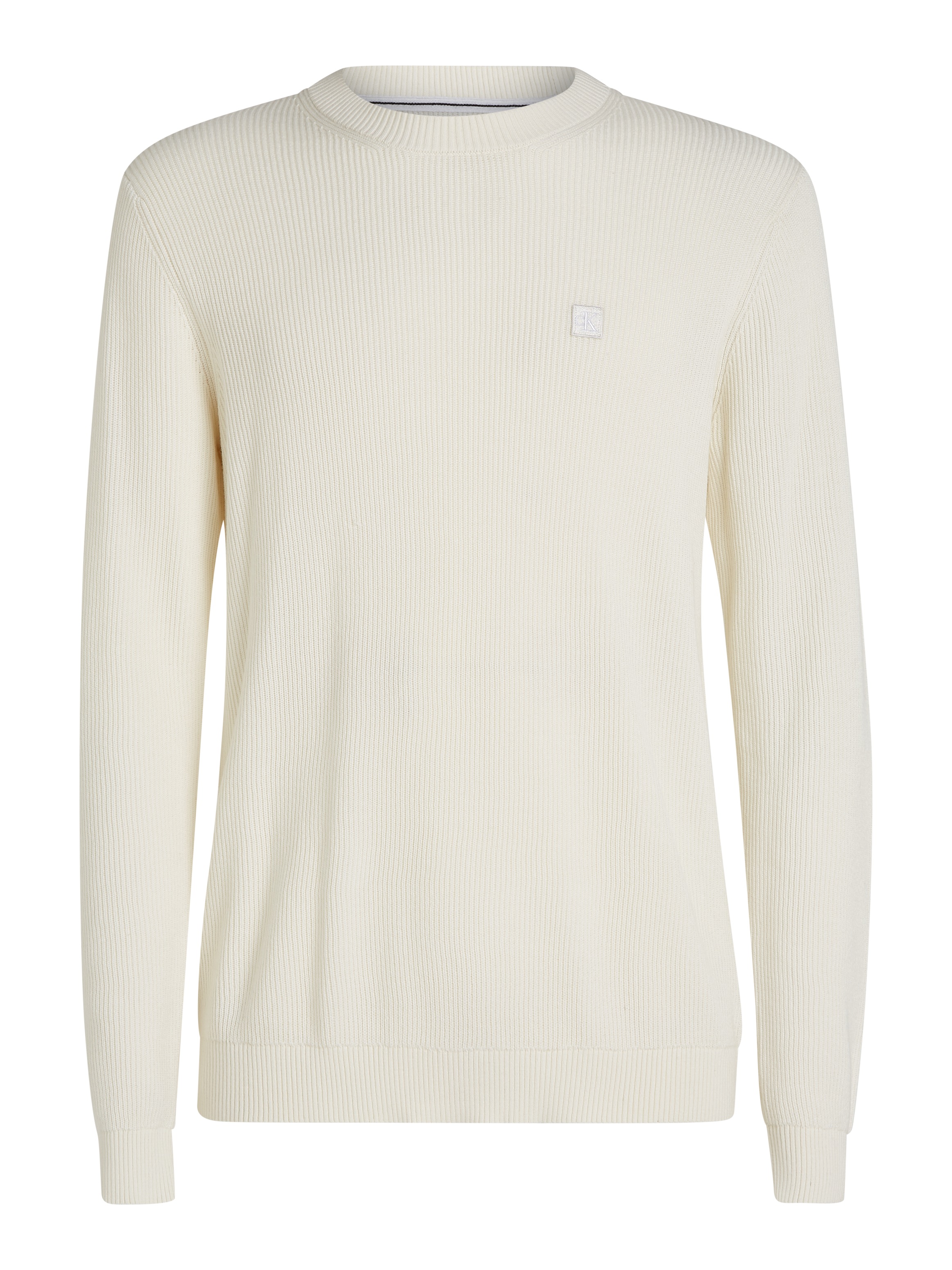Calvin Klein Jeans Rundhalspullover »CK EMBRO BADGE SWEATER«