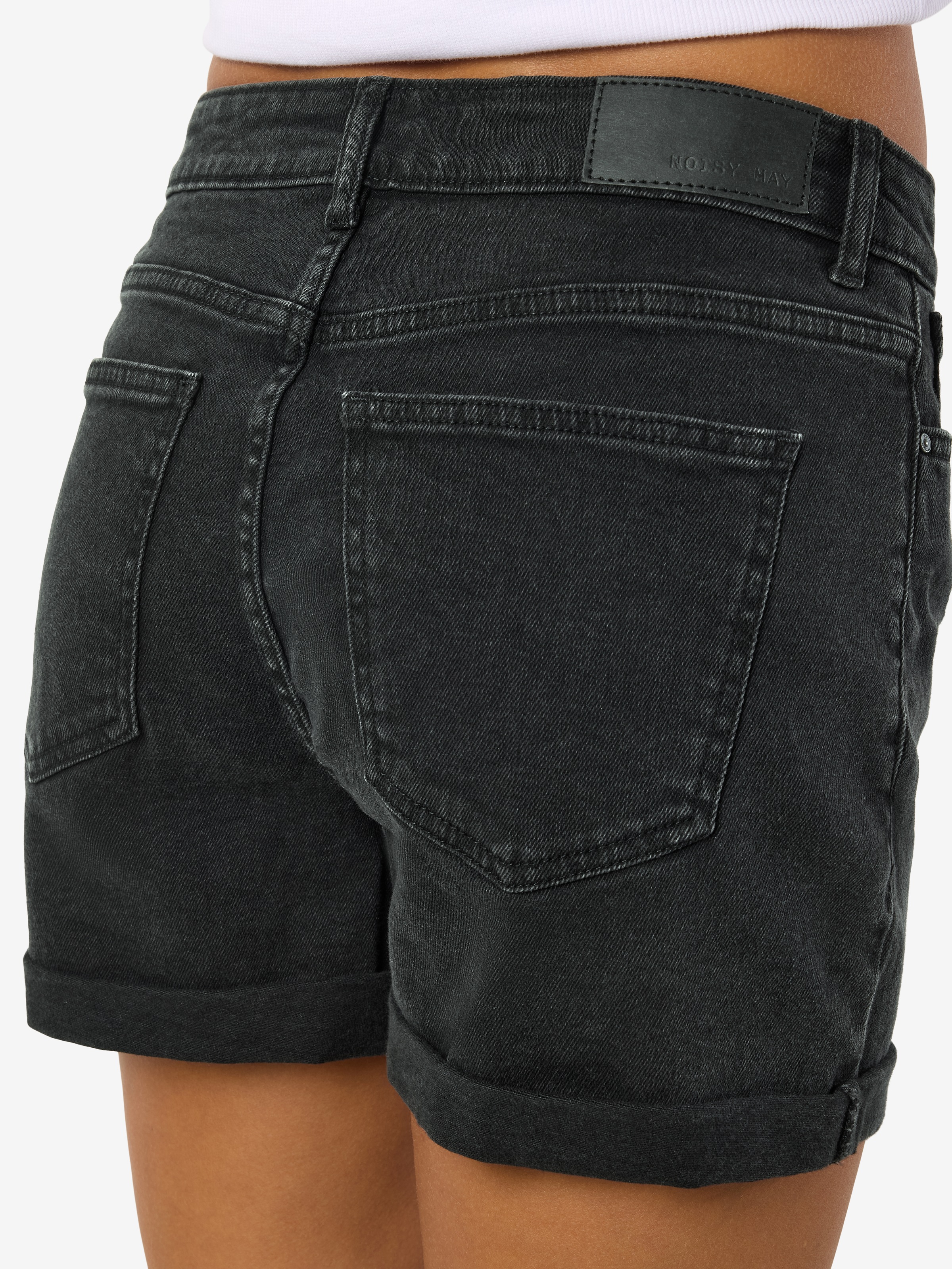 Noisy may Jeansshorts »NMMONI HW DNM SHORTS AZ360BL NOOS«