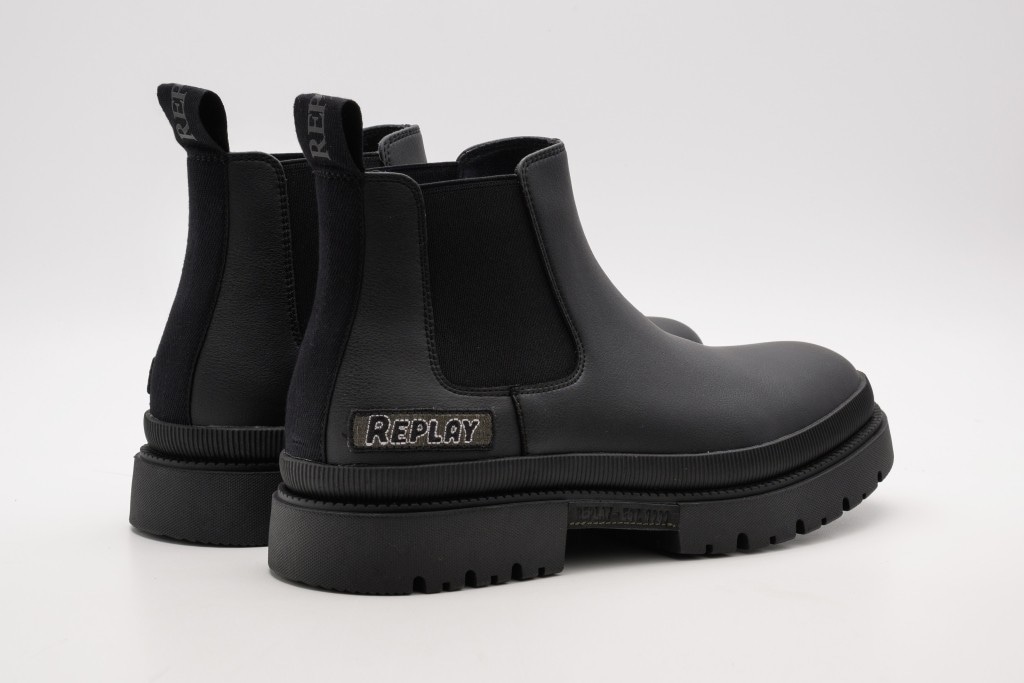 Replay Bottines chelsea »SANDTOWN  CITY«  Schlupfboots, Stiefelette mit Stretcheinsätze und  Anziehlasche