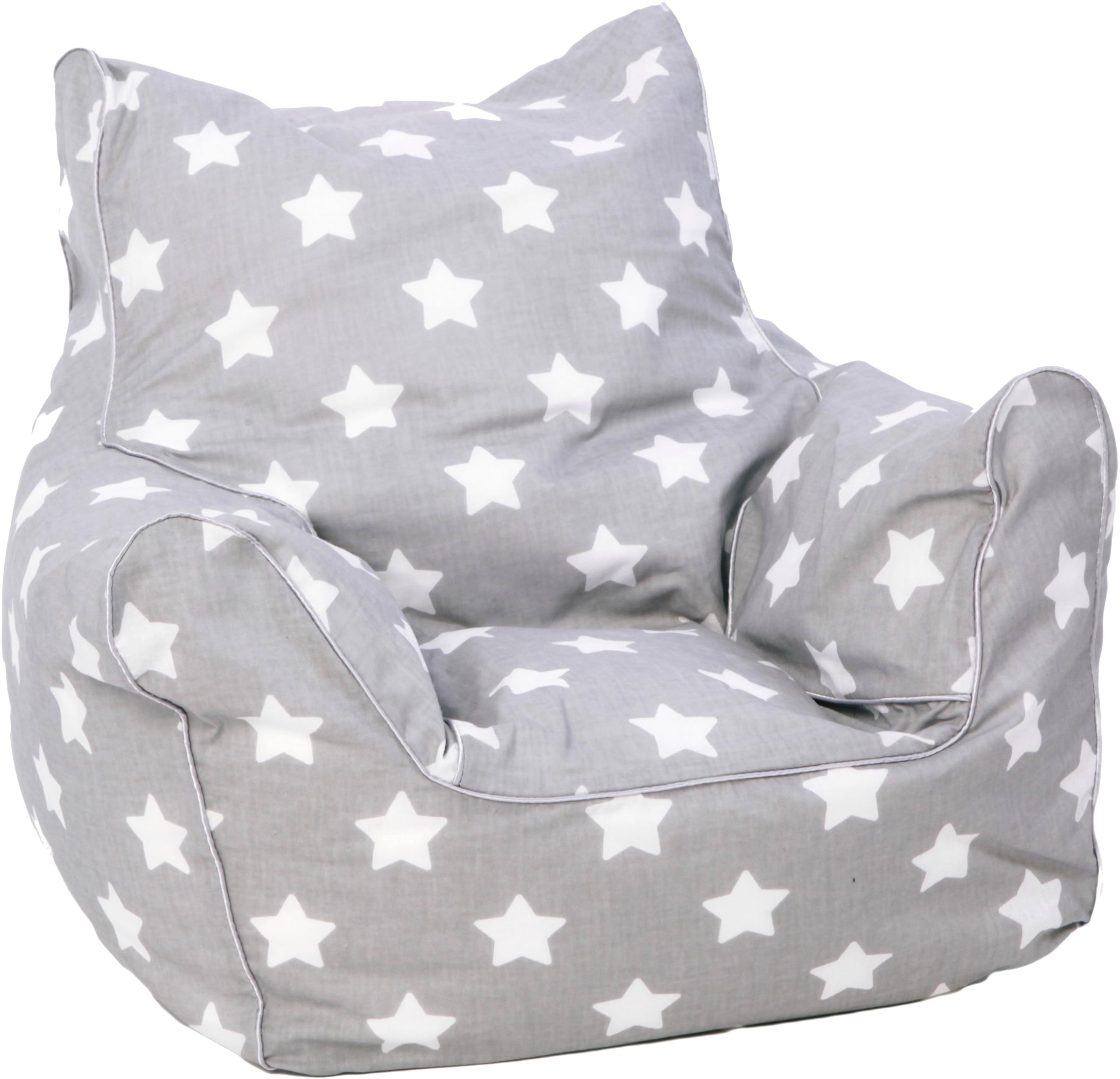 Knorrtoys® Sitzsack »Grey White Europe Stars«, Made in für Kinder; kaufen