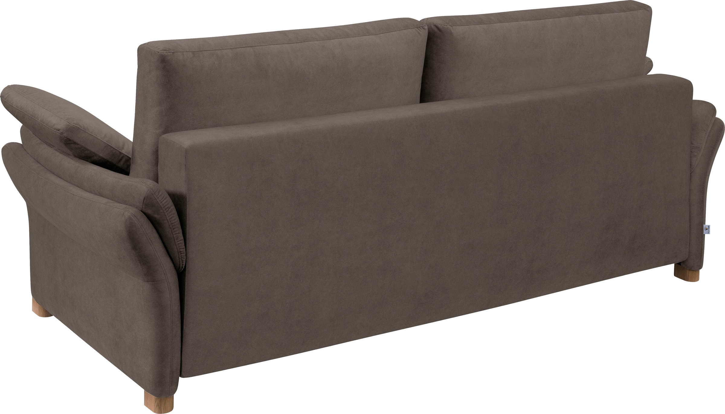 exxpo - sofa fashion 3-Sitzer »Kentt hochwertiger Sitzaufbau für hohen Sitzkomfort, bequeme Armlehnen«, inkl. Boxspring/Federkern-Polsterung, Bettfunktion und Bettkasten