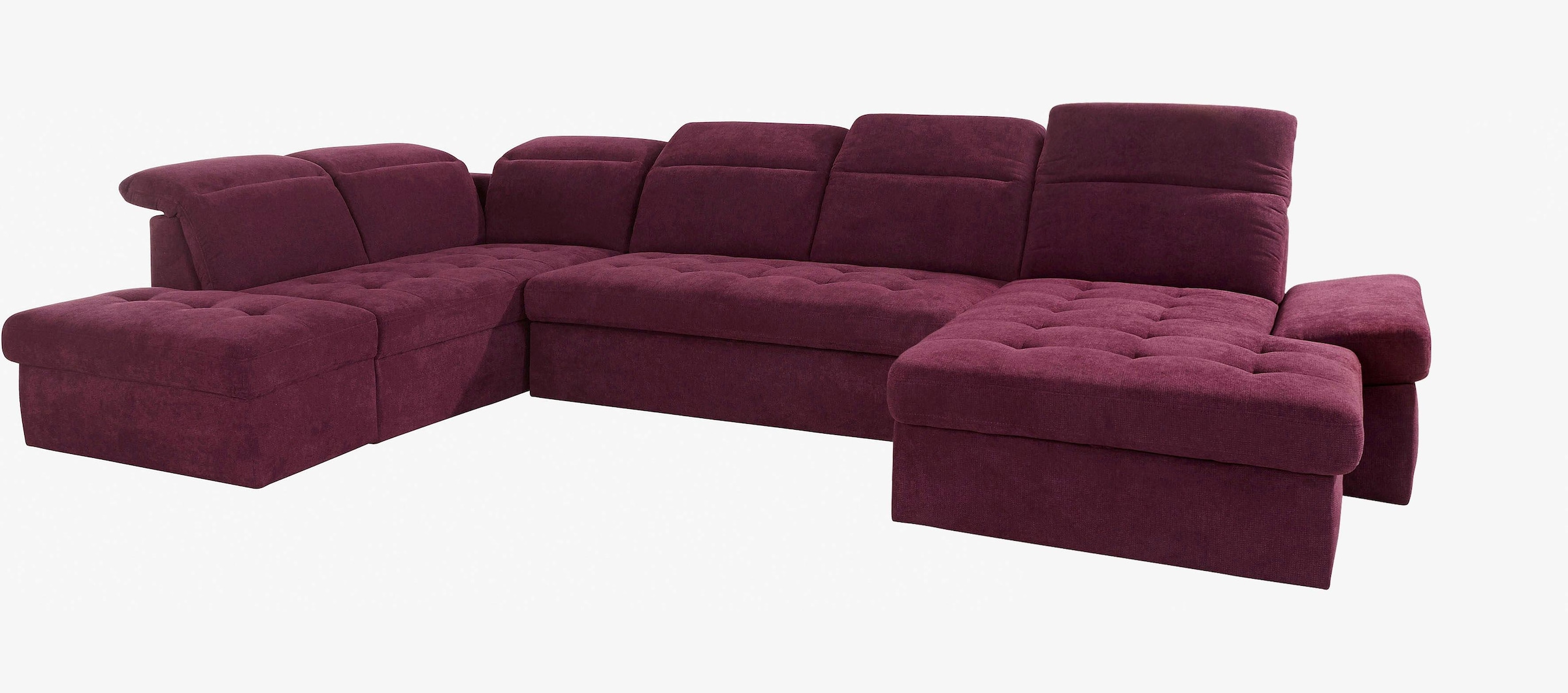 sit&more Wohnlandschaft »Stardust U-Form«, inklusive Kopfteilverstellung und Armlehnenfunktion