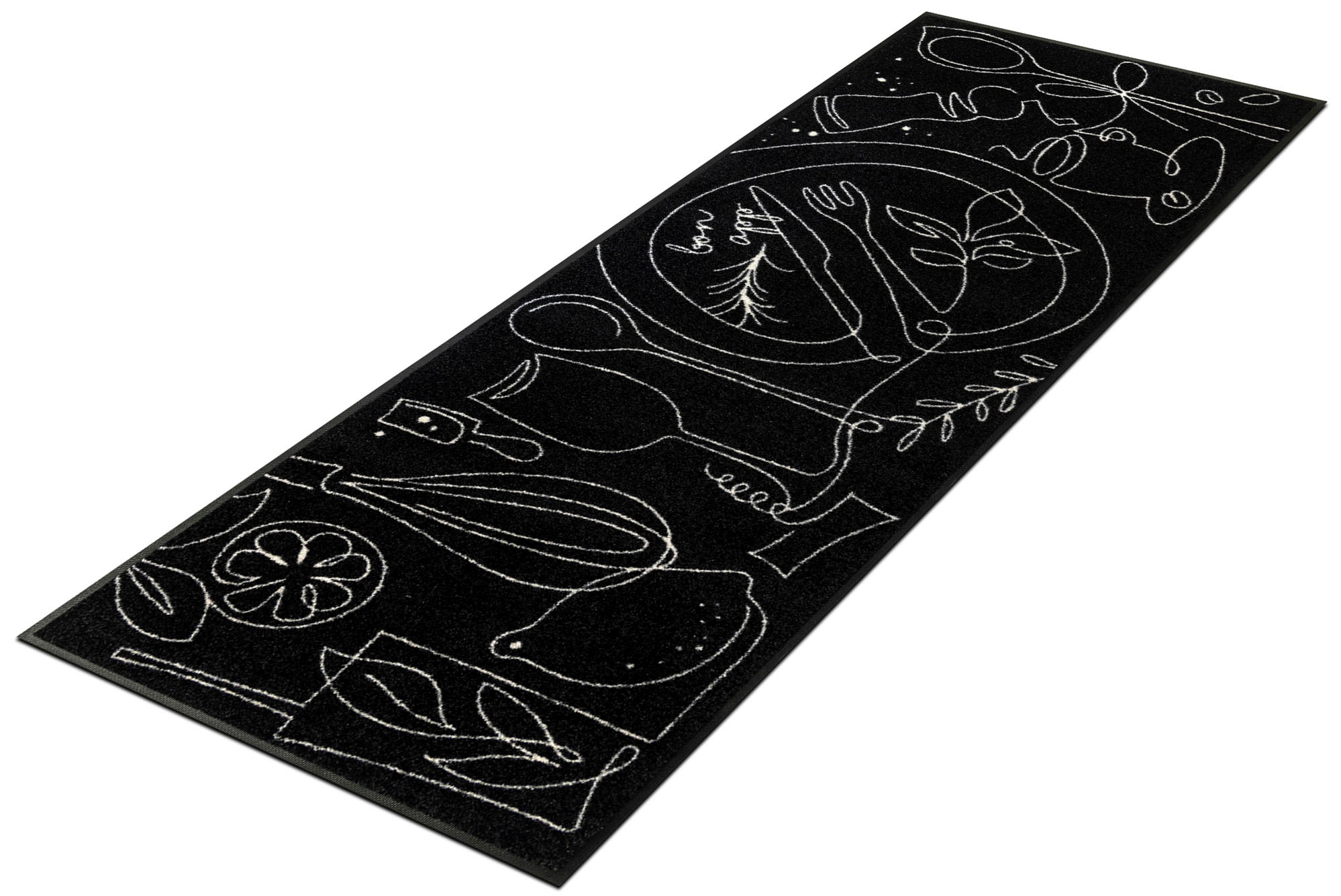 Image of wash+dry by Kleen-Tex Läufer »Fine Dining«, rechteckig, 7 mm Höhe bei Ackermann Versand Schweiz