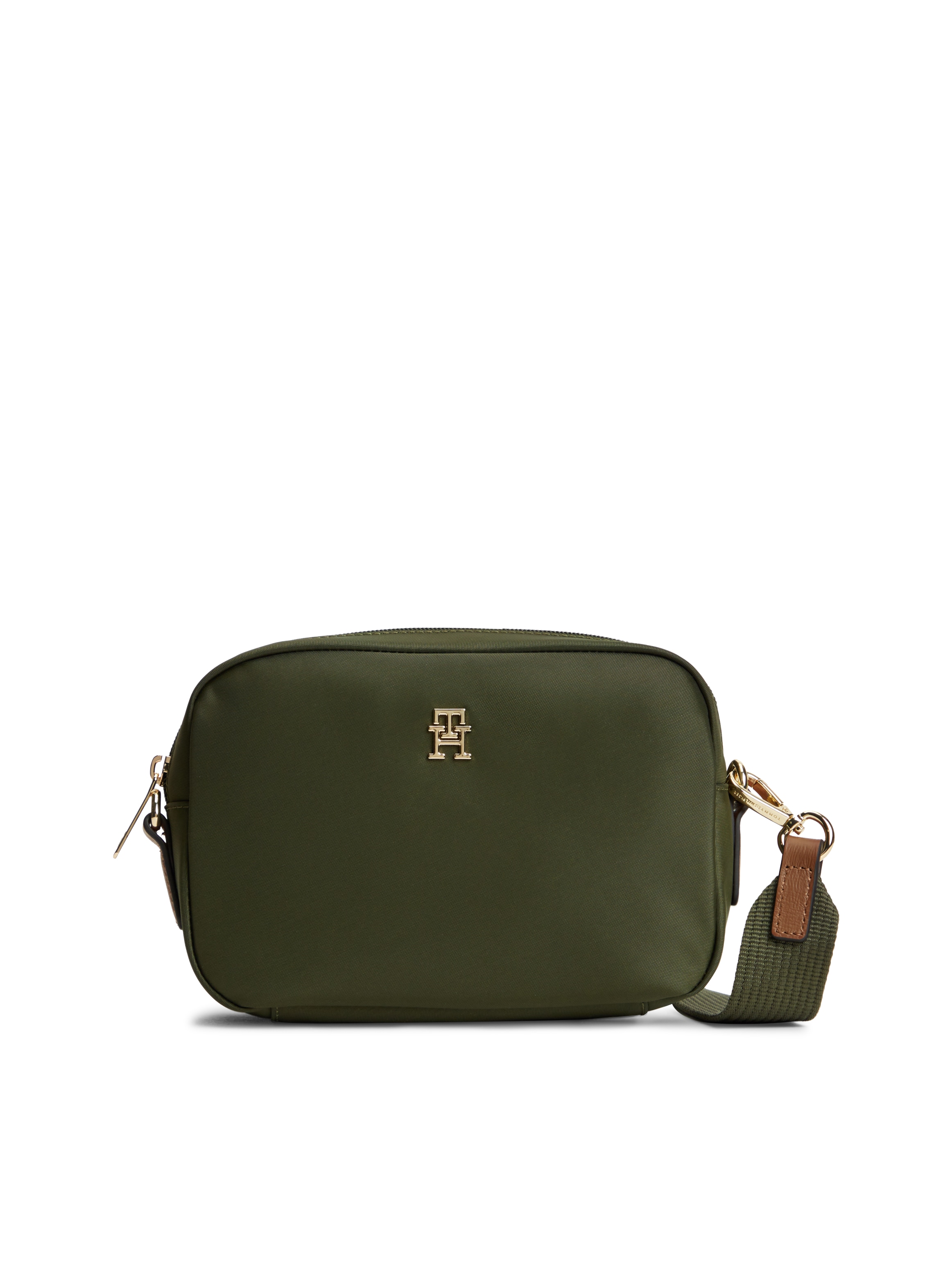 Tommy Hilfiger Mini sac »POPETTE CAMERA BAG« Sac bandoulière femme, sac épaule avec élément bijou TH