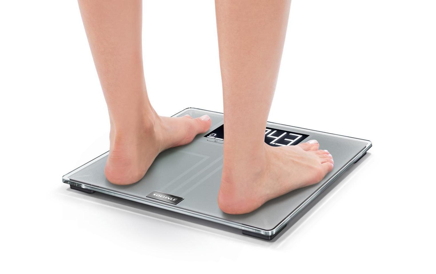 Soehnle Körper-Analyse-Waage »Shape Sense Profi 300 Grau Transparent«