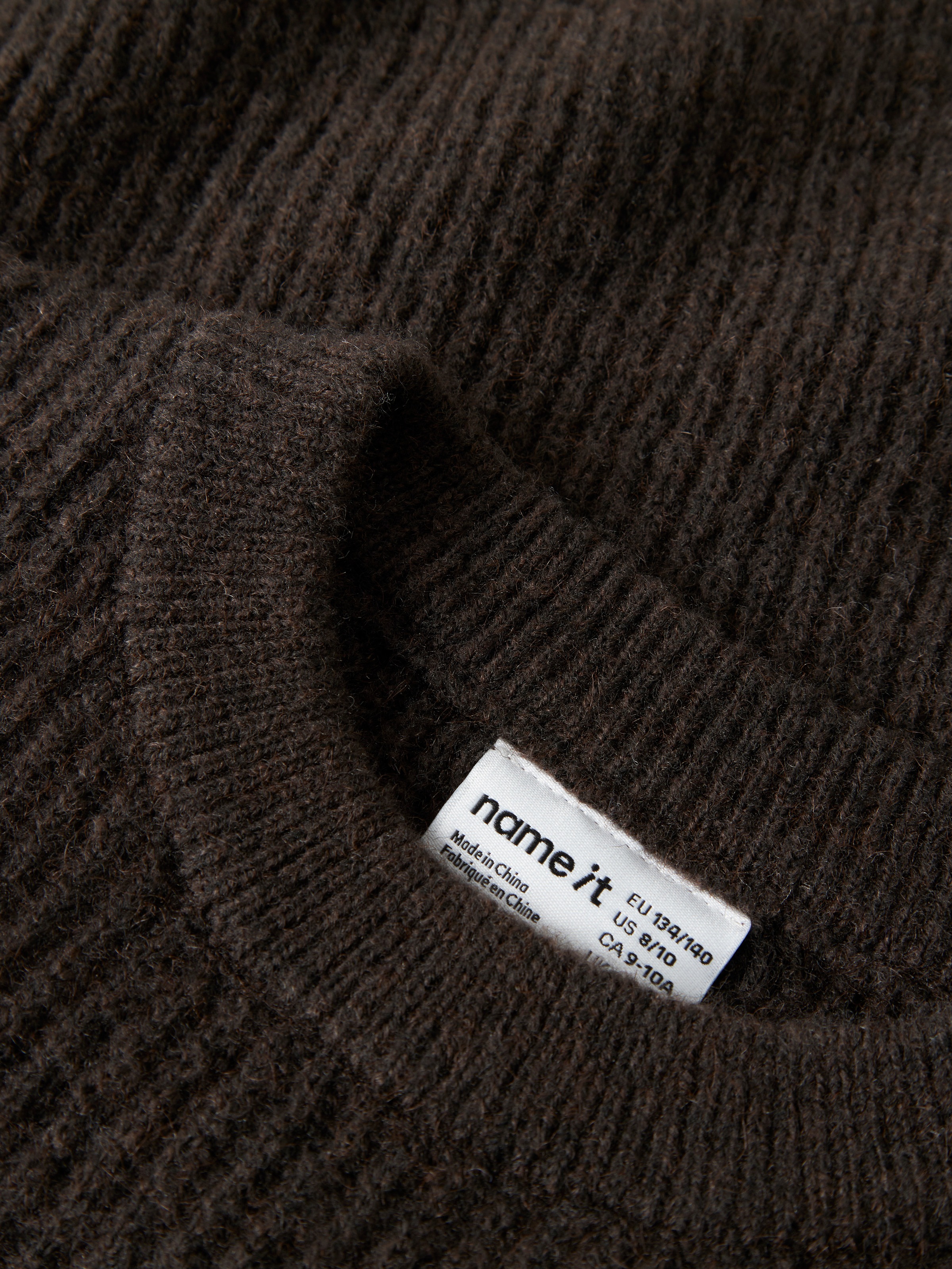 Name It Pull en tricot »NKFHOLLY LS BOXY SHORT KNIT NOOS«