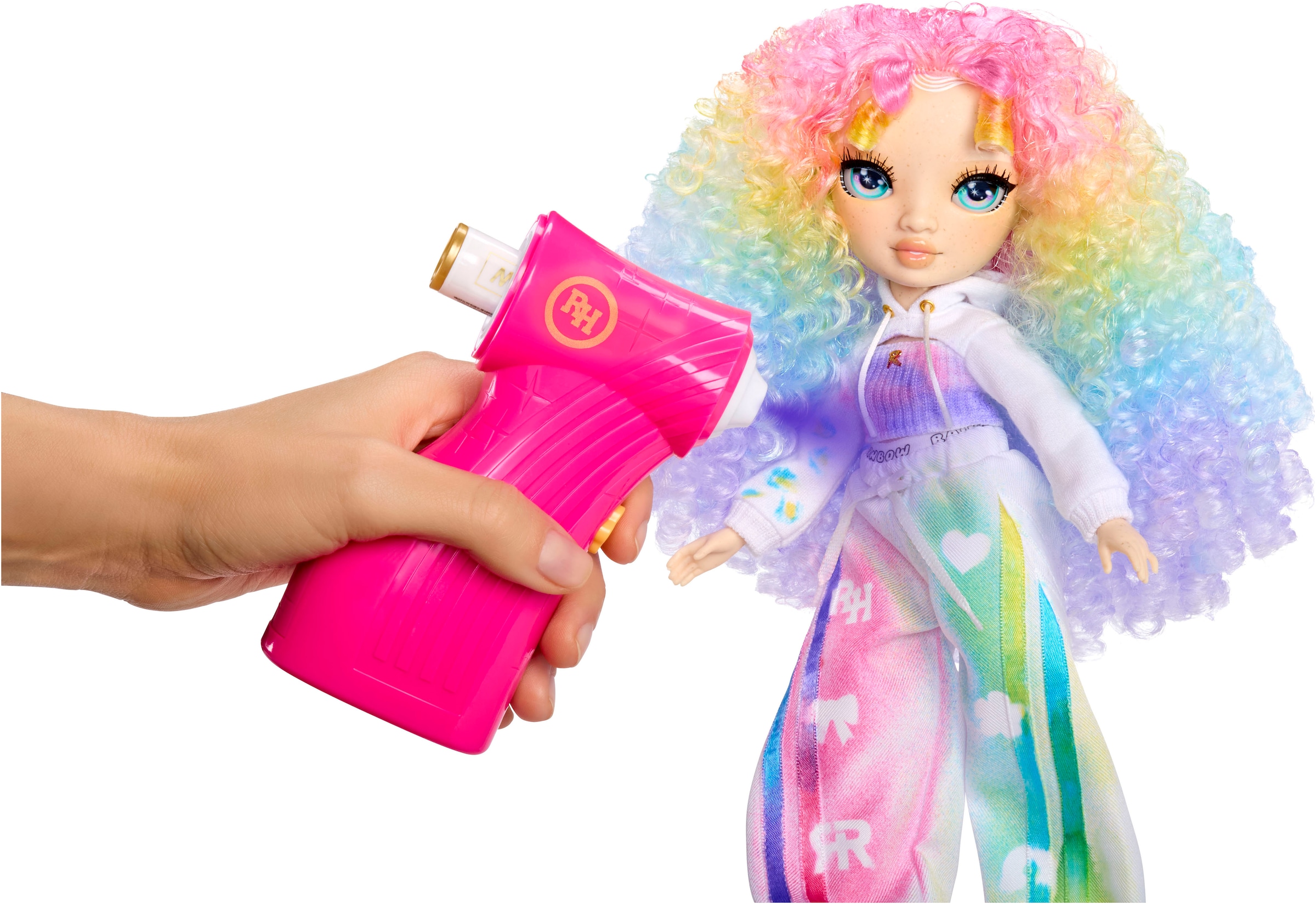 RAINBOW HIGH Poupée à habiller »Air Brush & Create Fashion Dolls -Green Eyes«
