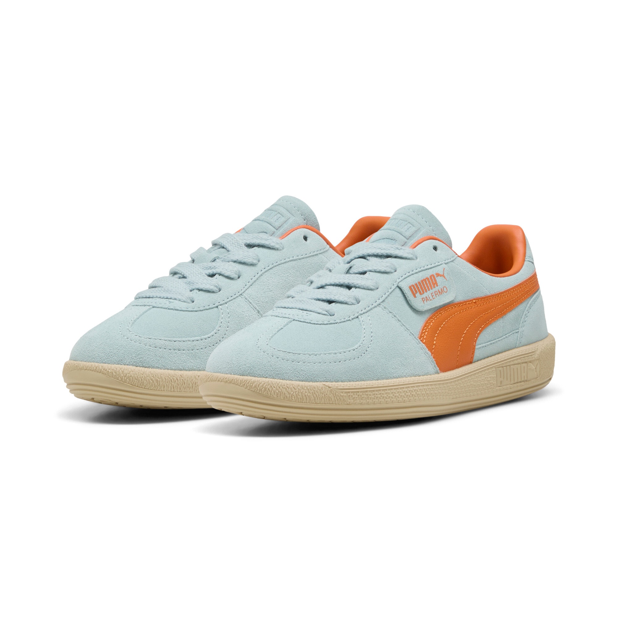 Image of PUMA Sneaker "PALERMO" für Alltag, aus Leder, mit Schnürverschluss