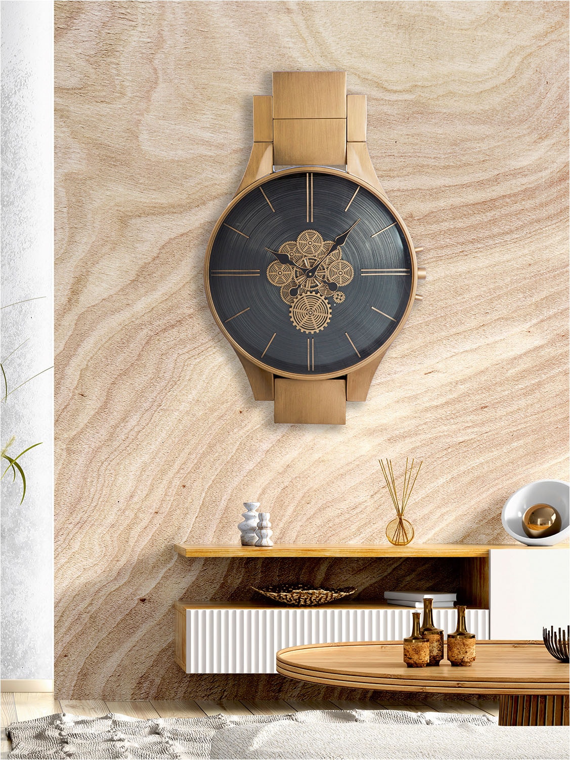 GILDE Wanduhr »Wanduhr Timing«