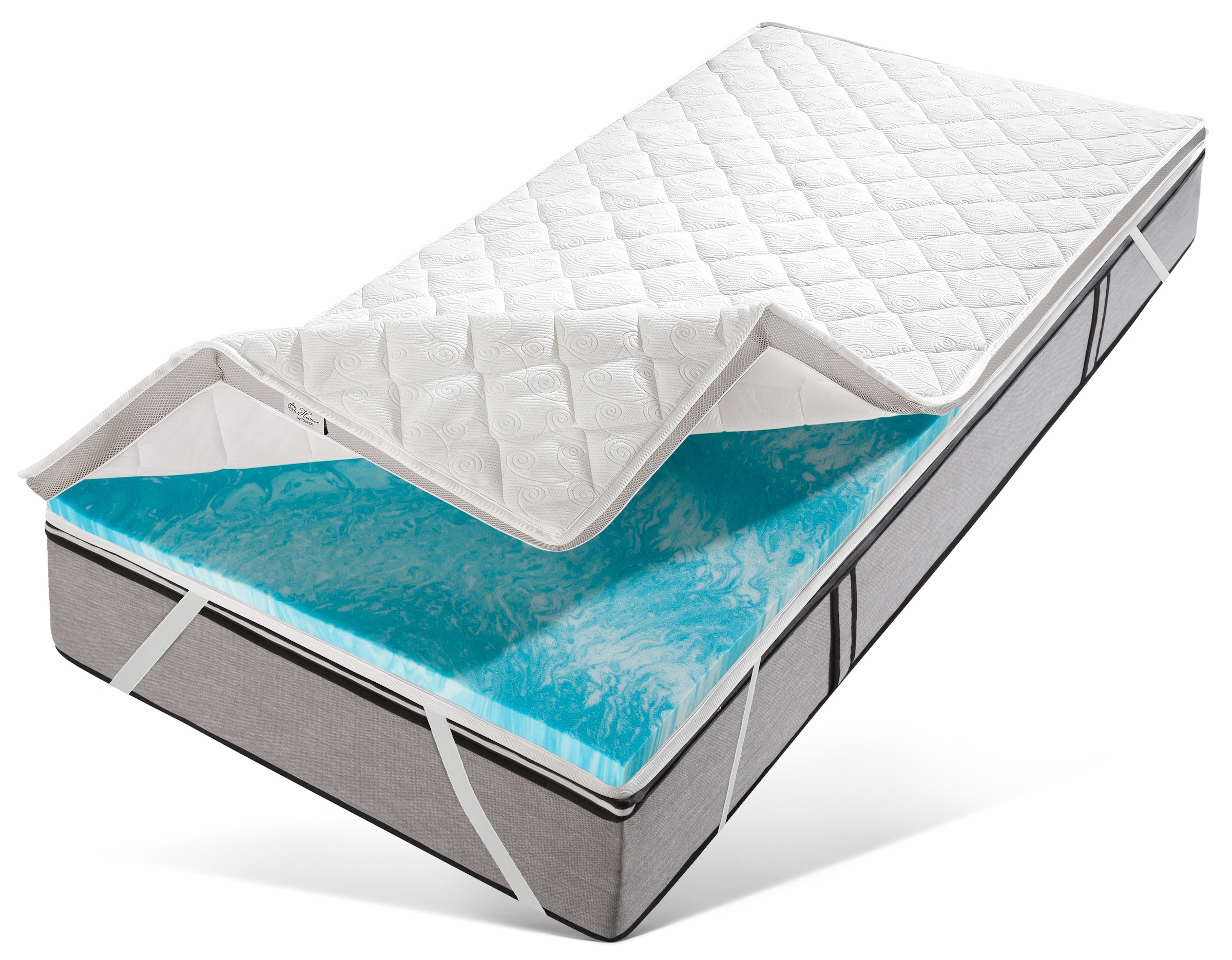 Hanse by RIBECO Topper »Ole«, (1 St.), Matratzentopper 90x200 cm & 140x200 cm und weitere Grössen