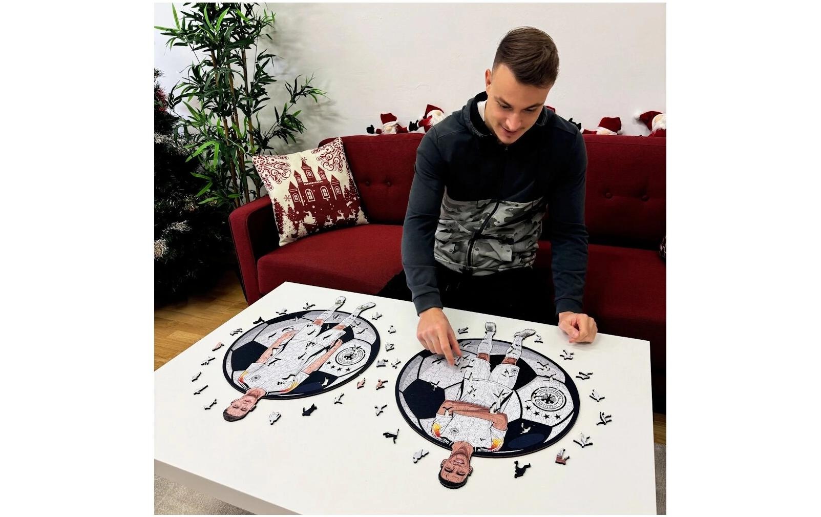 Puzzle »Iconic Florian Wirz (Deutsche Nationalmannschaft)«, Holzart: Birke (Herkunftsland: China)