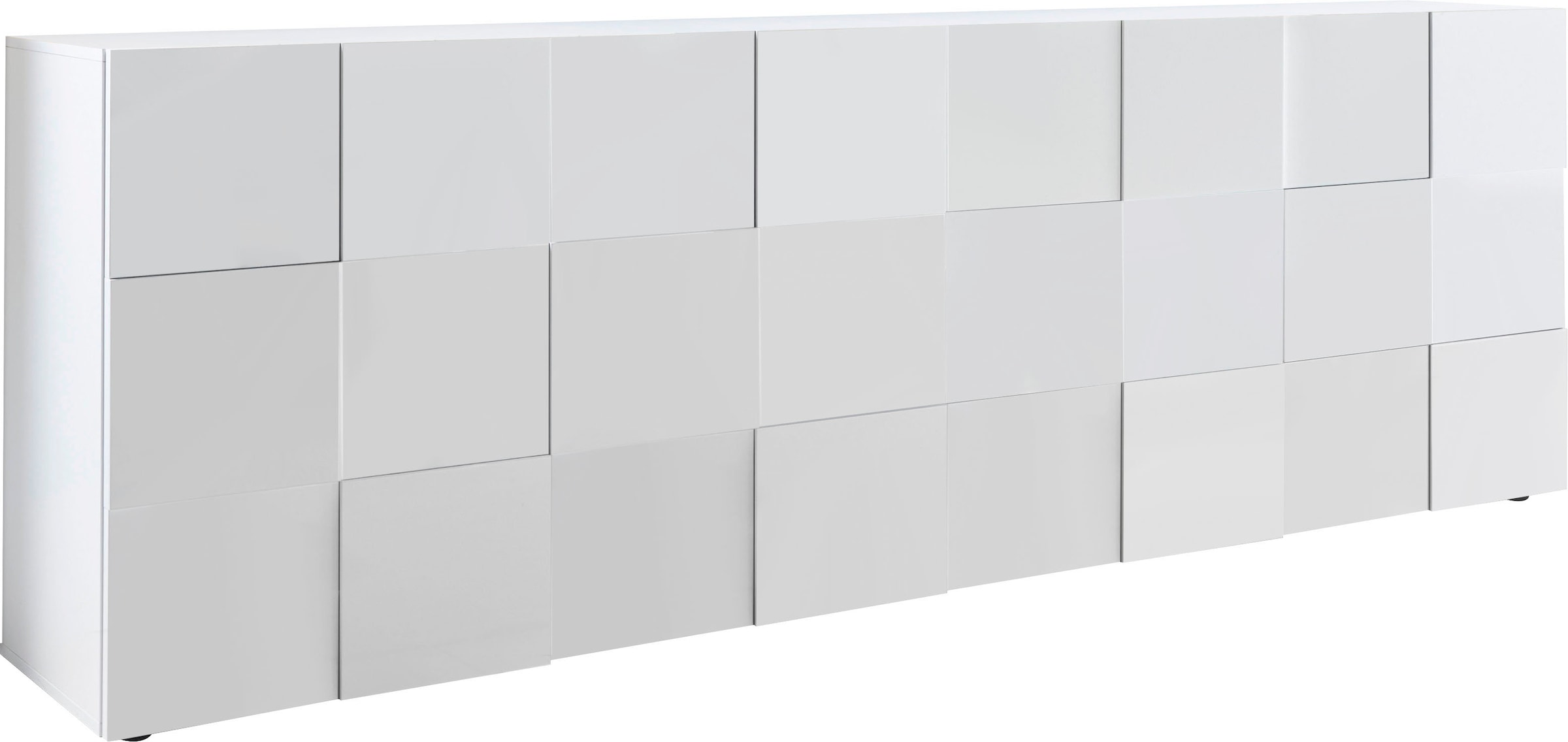 Image of Home affaire Sideboard "Dama Breite 241, Kommode 4 Türen, Anrichte" Front in 3D-Optik, viel Stauraum, verschiedene Farben