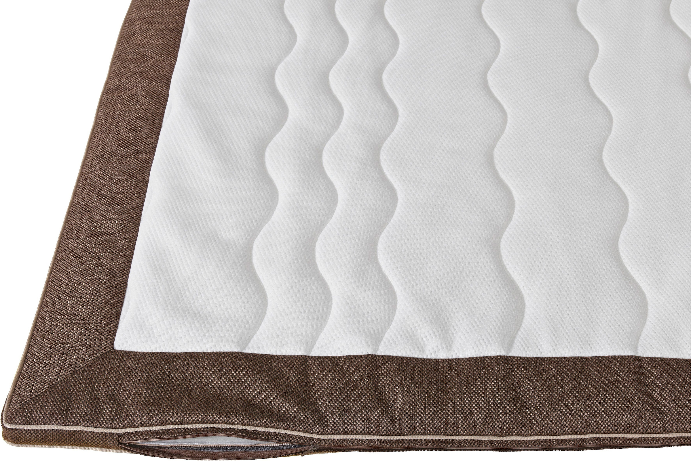 ATLANTIC home collection Boxspringbett »Rick«, mit Bonnell-Federkernmatratze, inkl. Topper