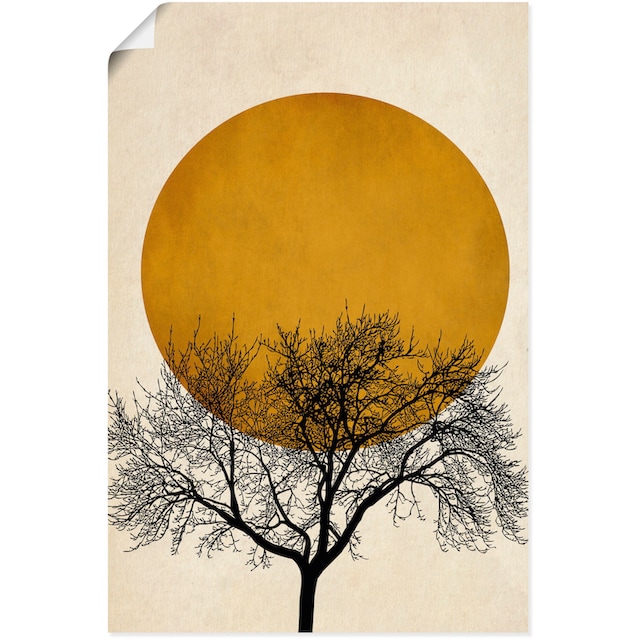 Artland Wandbild »Wintermorgen«, Baumbilder, (1 St.), als Alubild,  Leinwandbild, Wandaufkleber oder Poster in versch. Grössen acheter  confortablement