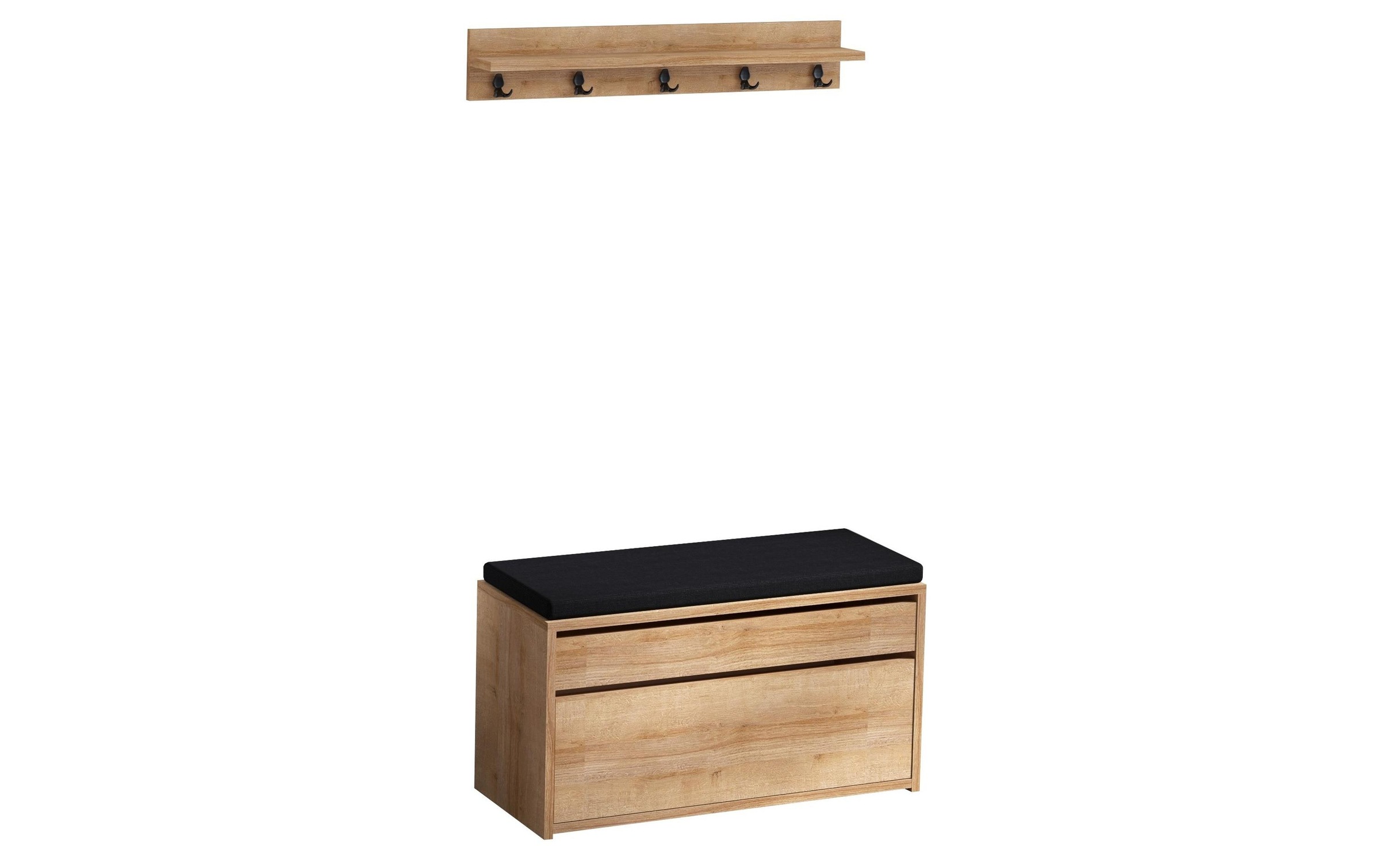 Image of WOODY FASHION Garderobenständer "Woody Boby 2-er Set, Nature"