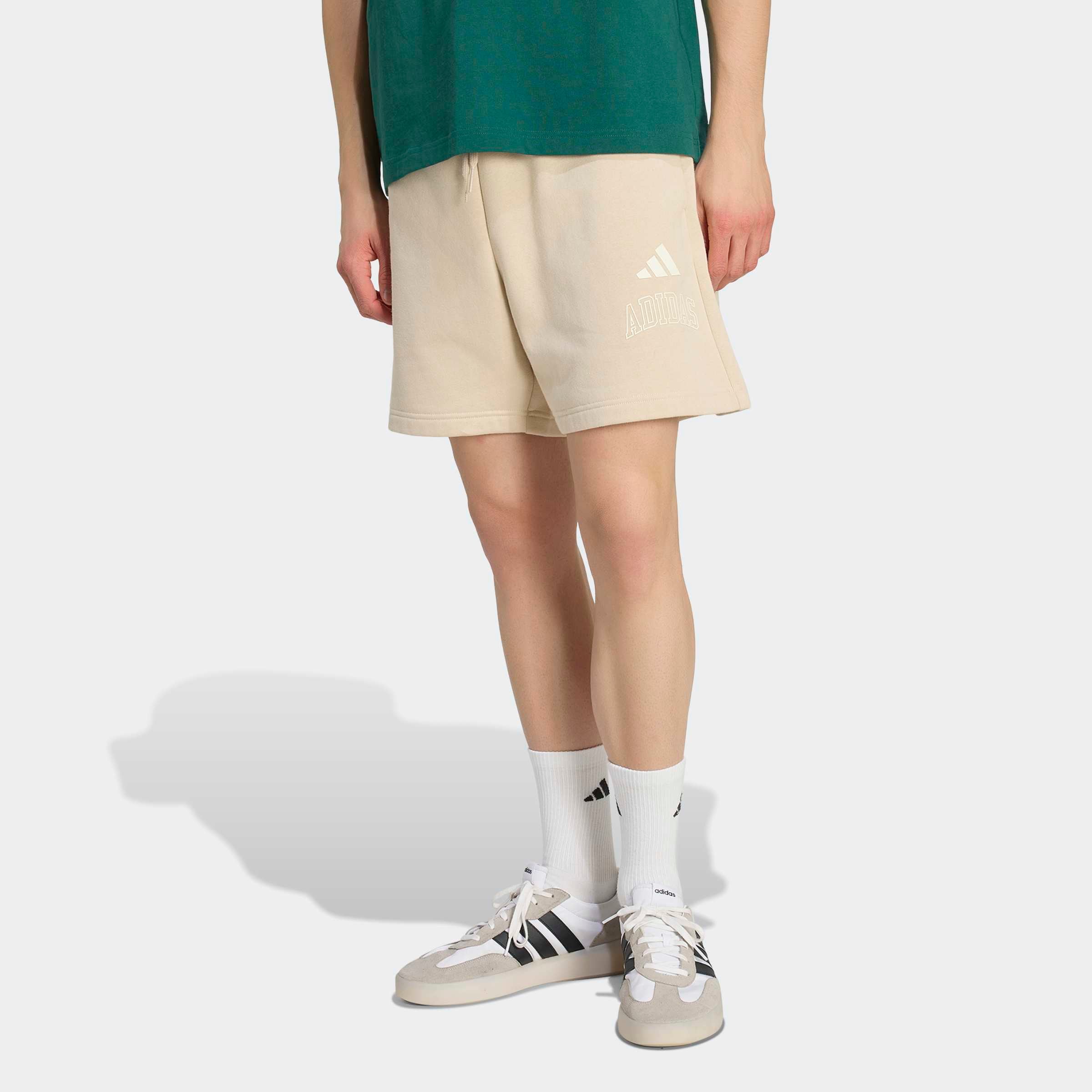 Image of adidas Sportswear Shorts "SEASONAL ESSENTIALS COLLEGIATE FLEECE" sportlicher Stil, ohne Verschluss, für Erwachsene