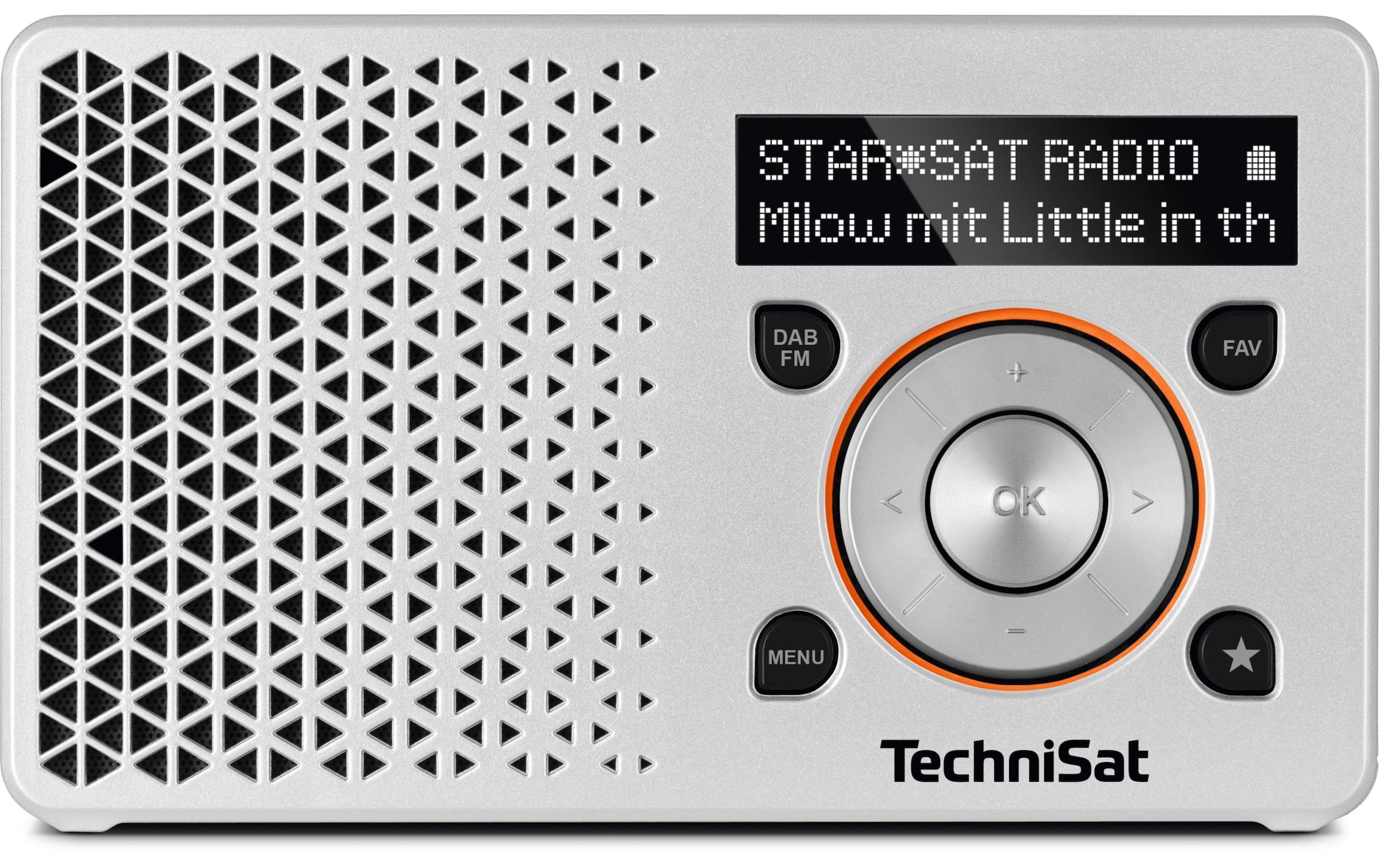 TechniSat Digitalradio (DAB+) »1 Orange«, (Digitalradio (DAB+)-FM-Tuner)