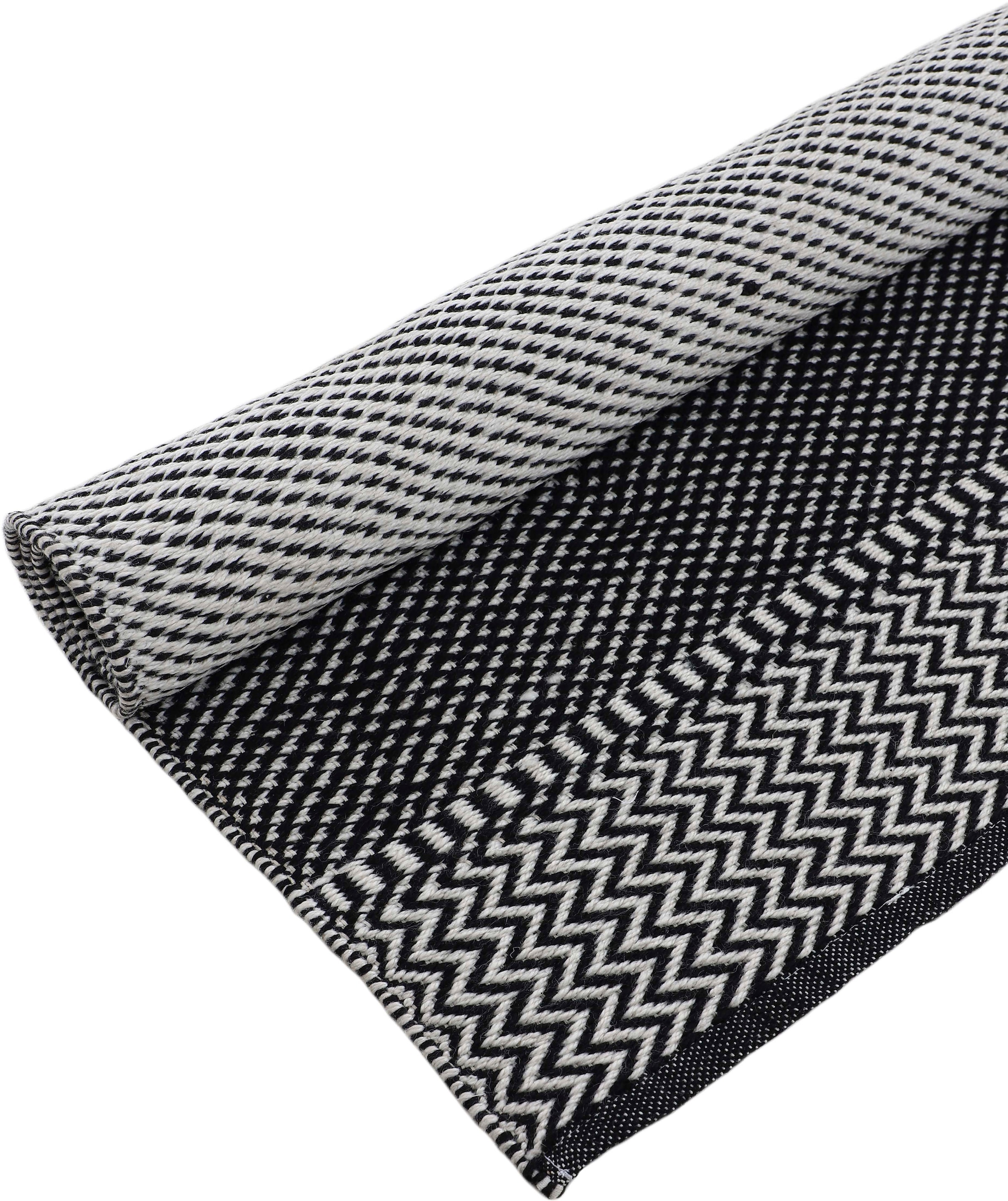 carpetfine Teppich »Frida 205«, 7 mm Höhe, Wendeteppich, 100% recyceltem Material (PET), Flachgewebe, Sisal Optik, Pflegeleicht und Robust, In- und Outdoor geeignet, Wetterfest und UV-beständig für Balkon, Terrasse, Garten, Wohn- und Schlafzimmer