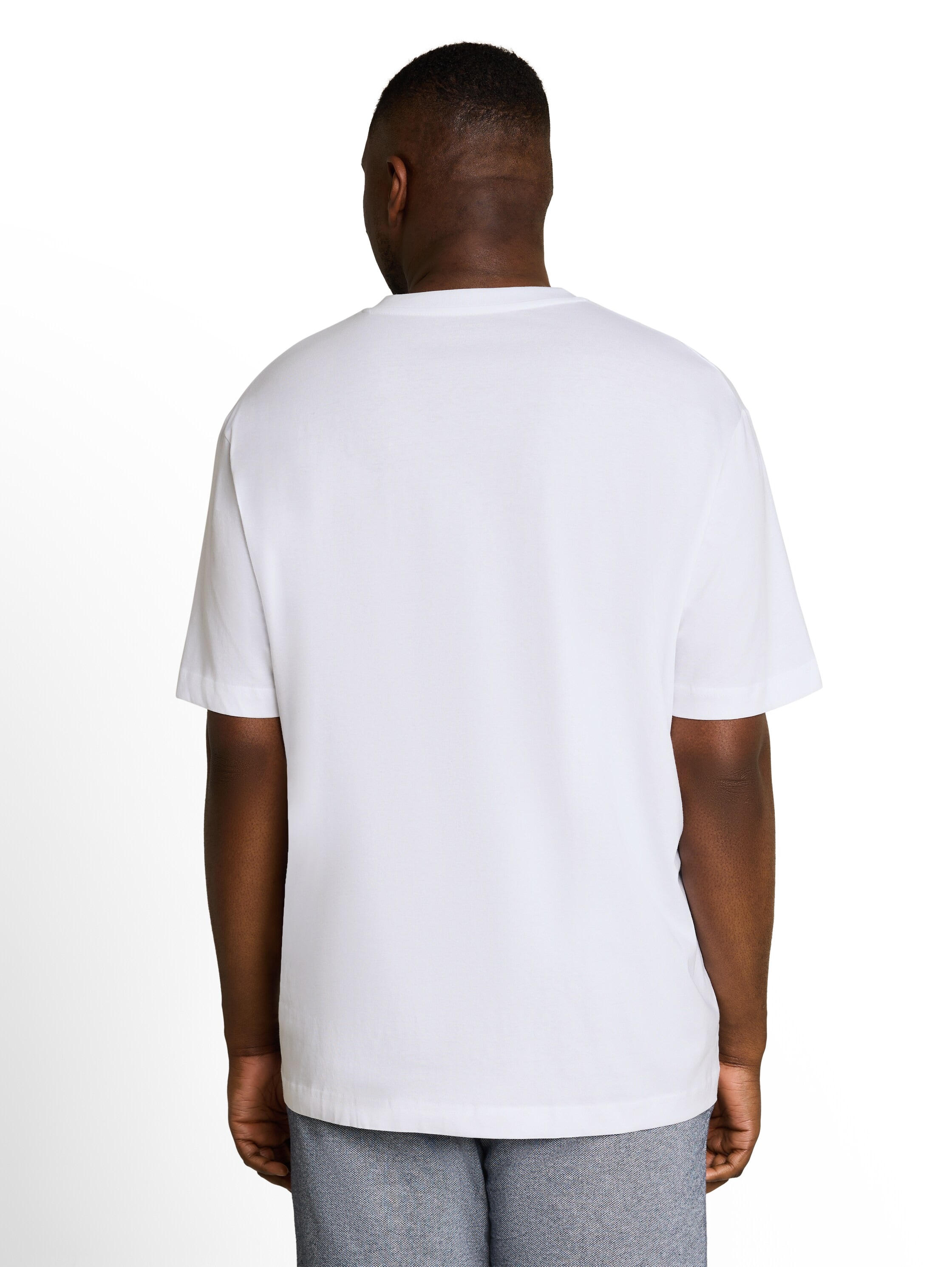 TOM TAILOR PLUS T-Shirt Packung, 2er,  im 2er Pack