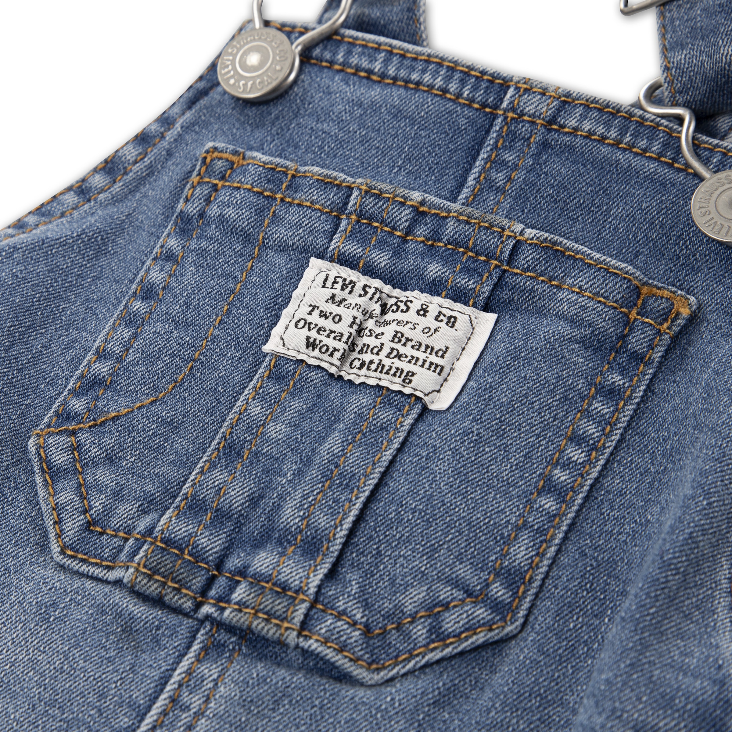 Levi's® Kids Latzjeans »LVN SHORTALL« UNISEX